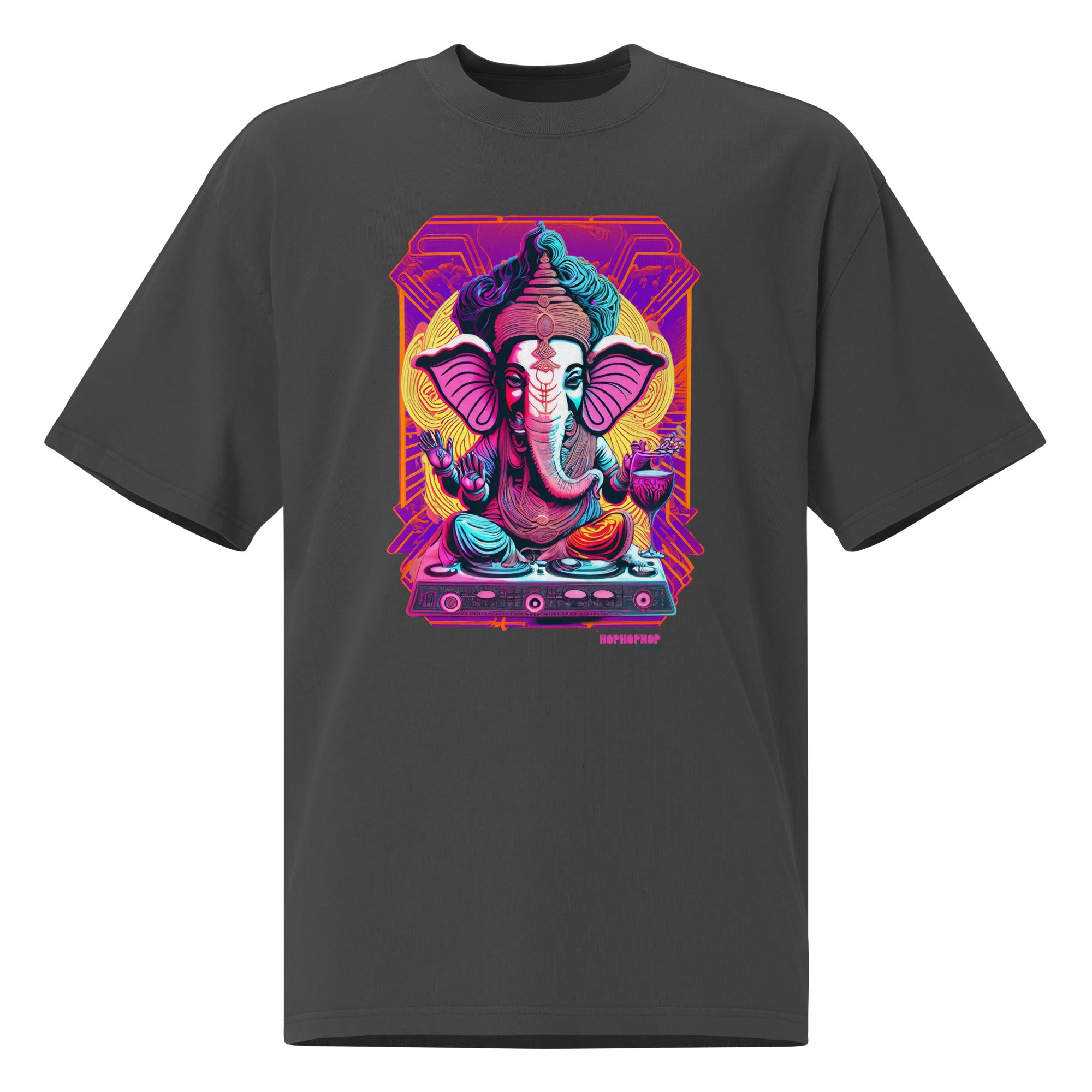 Hop Hop Hop - DVS - Ganesh Goa Vinas - T-shirt oversize délavé
