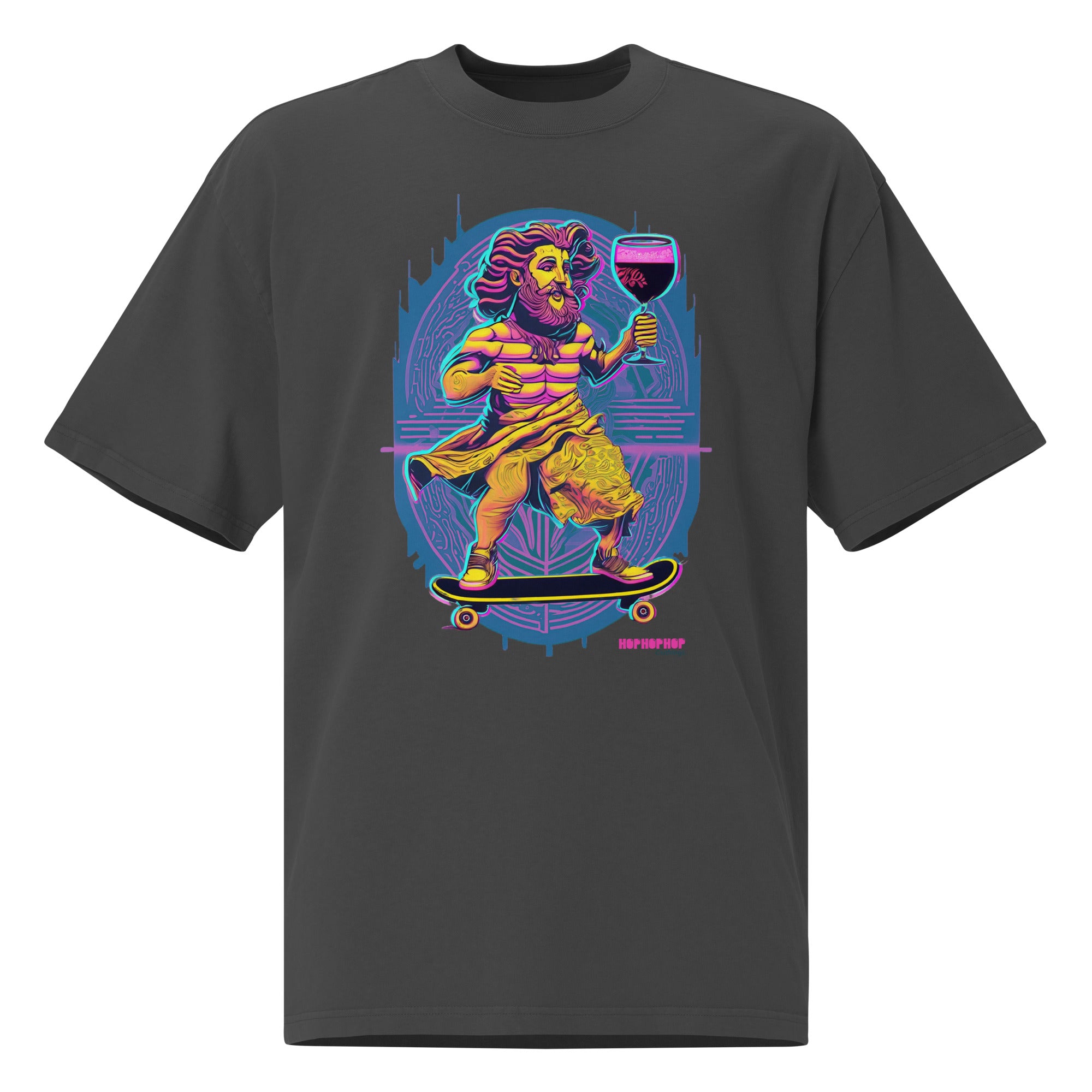 Hop Hop Hop - DVS - Bacchus Rider - T-shirt oversize délavé