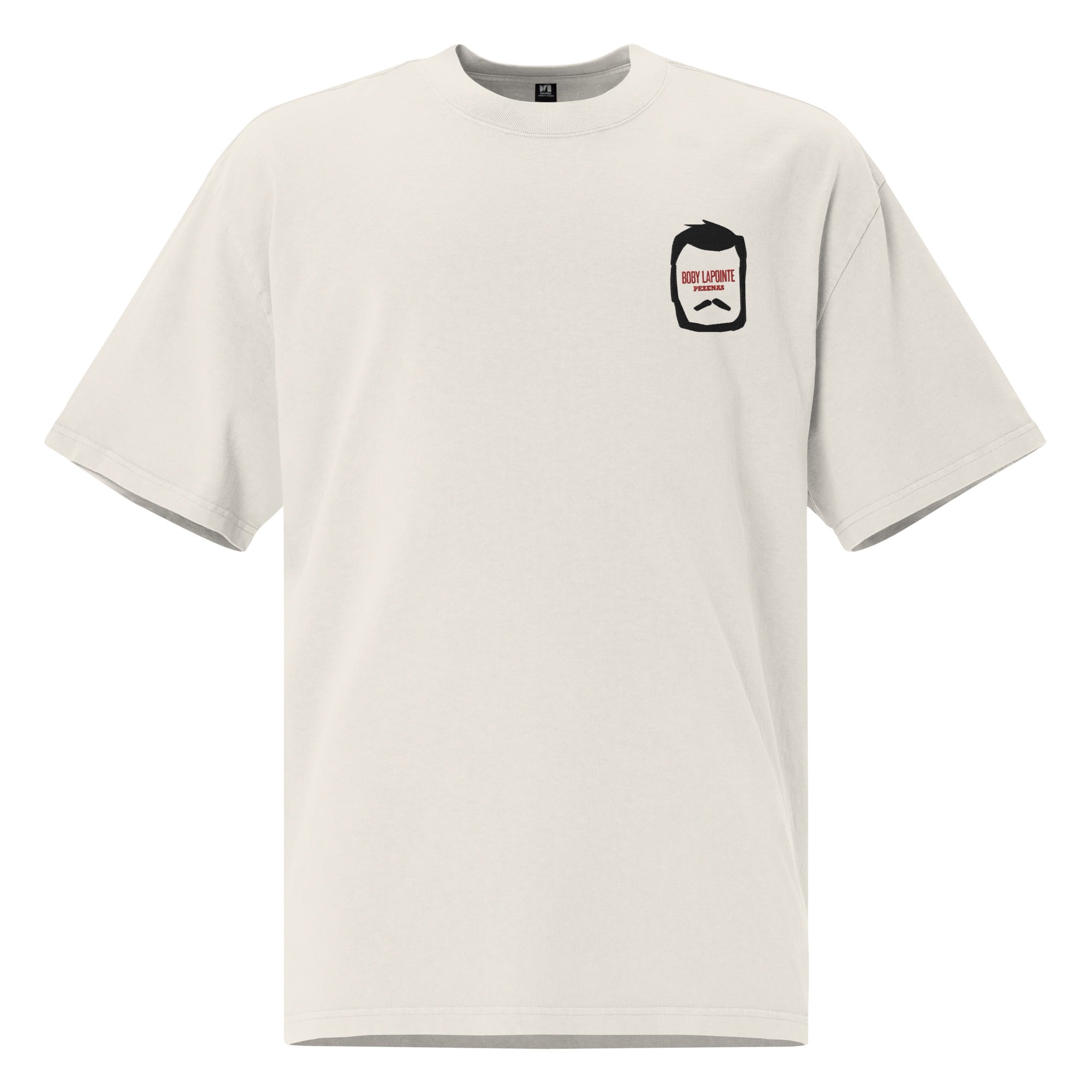 Boby Lapointe - Santiago Bará - T-shirt oversize délavé - Brodé