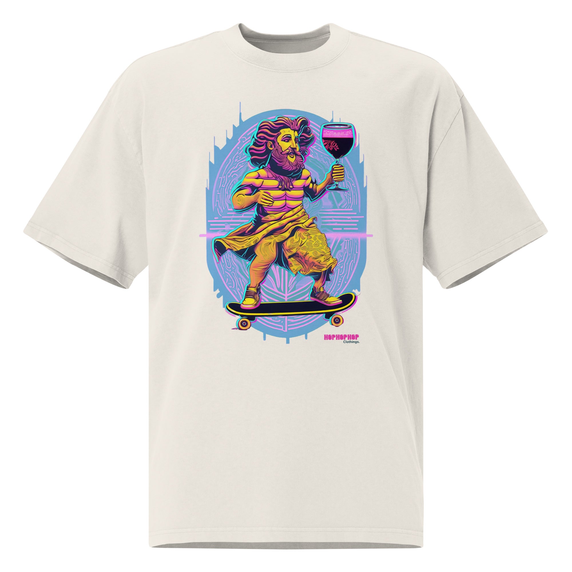 Hop Hop Hop - DVS - Bacchus Rider - T-shirt oversize délavé
