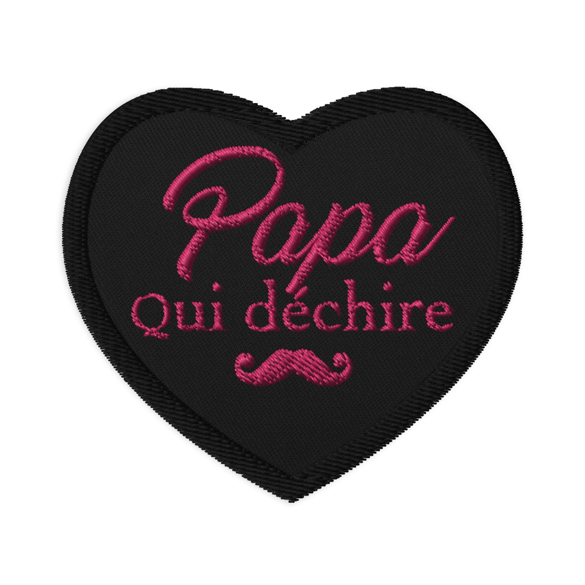 Papa qui déchire - Patchs brodés