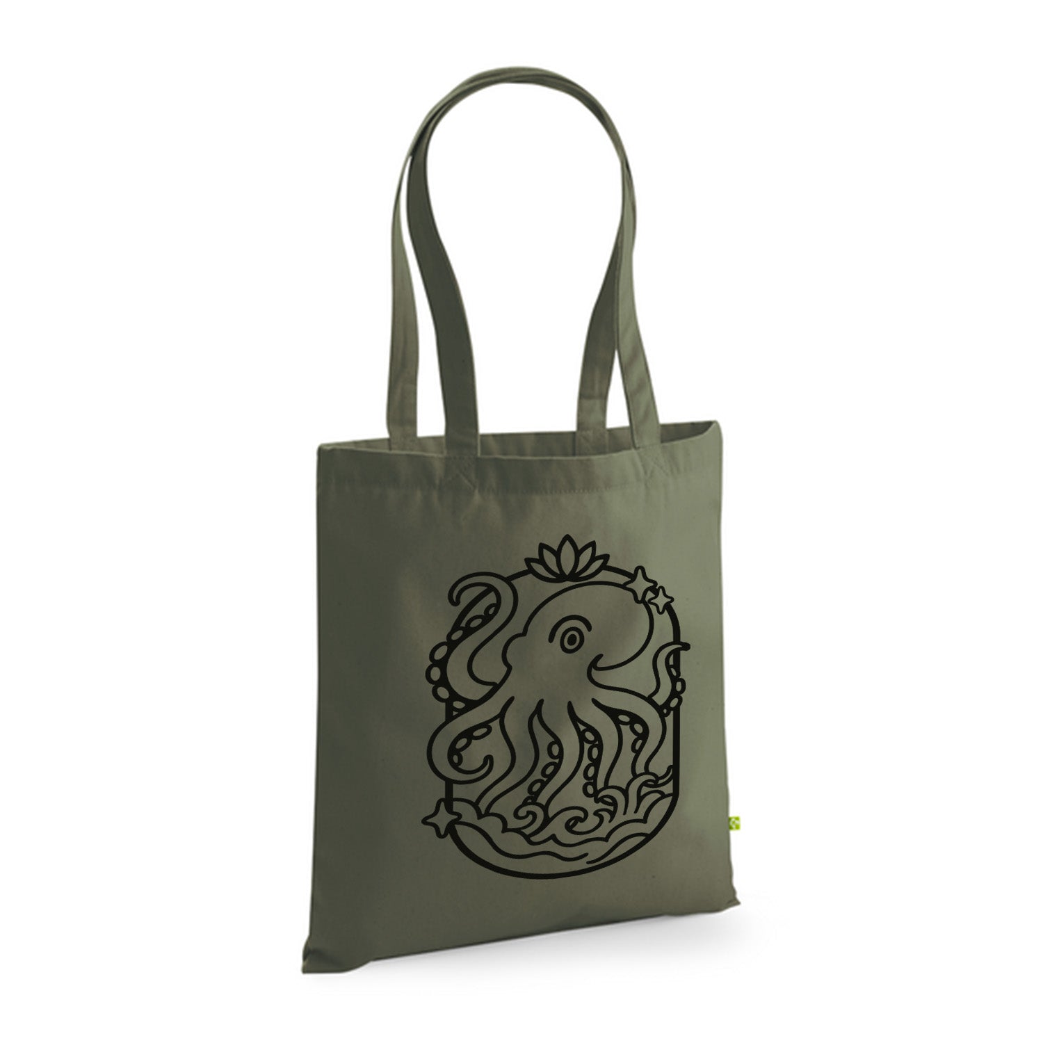 Poulpe - Ma Carpette - Tote Bag en coton bio à piquer
