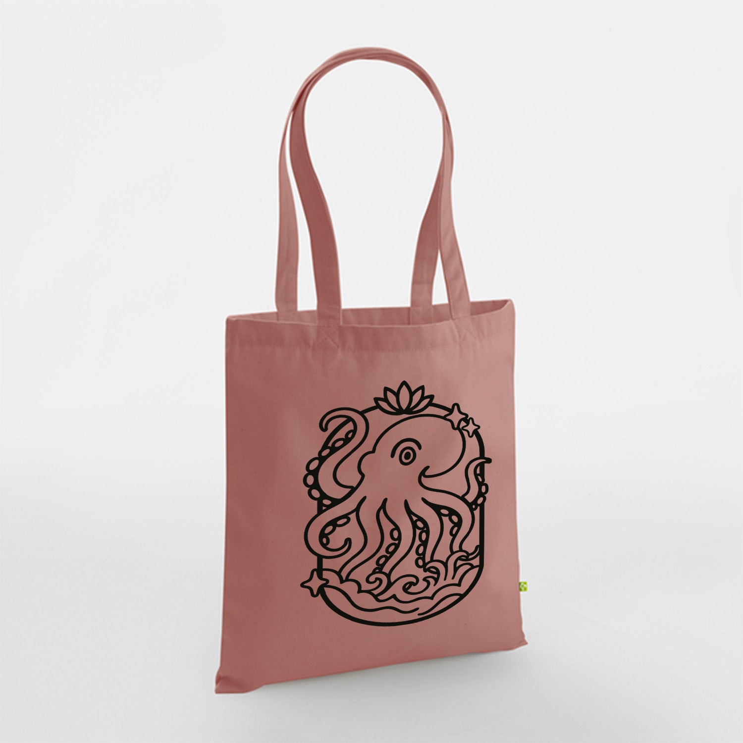 Poulpe - Ma Carpette - Tote Bag en coton bio à piquer