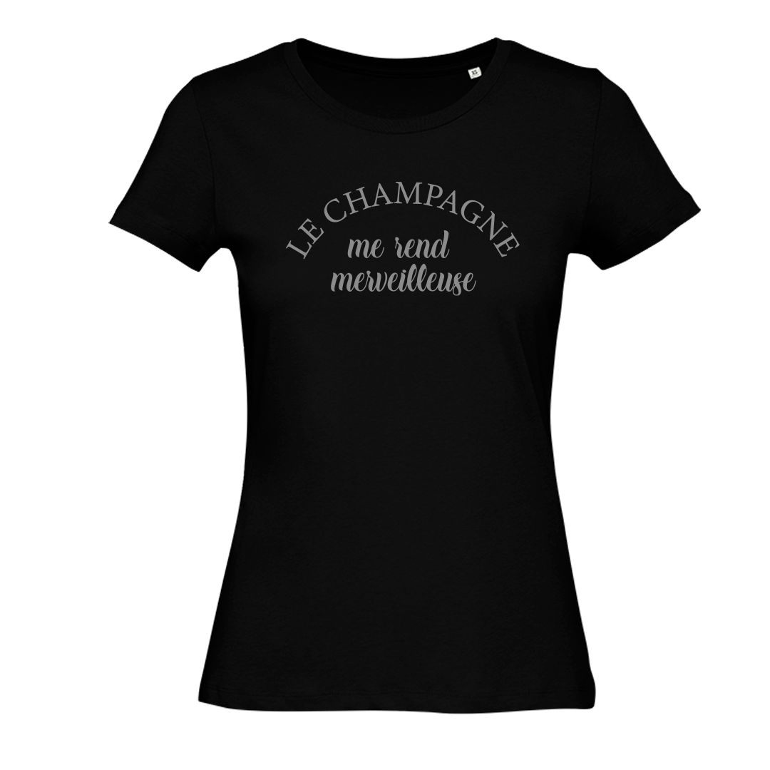 Tshirt perso champagne