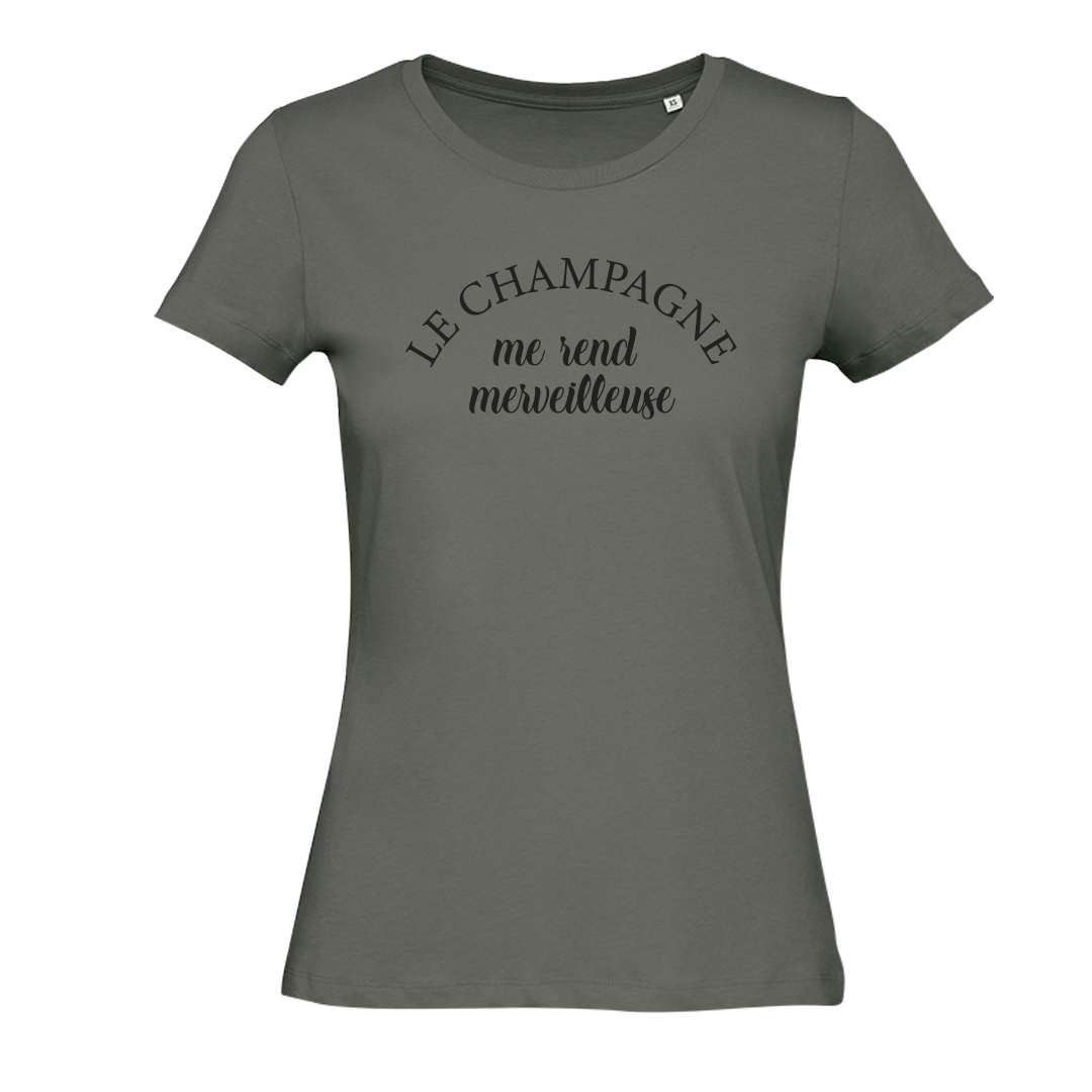 Tshirt perso champagne