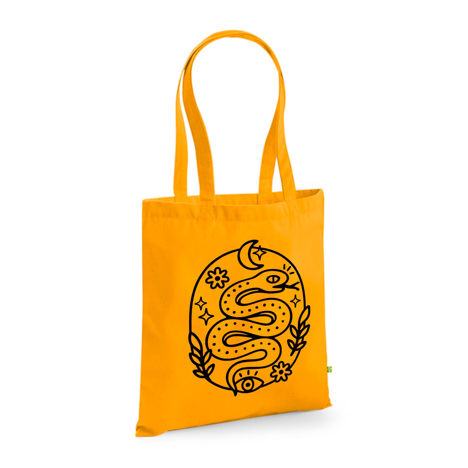 Serpent - Ma Carpette - Tote Bag en coton bio à piquer