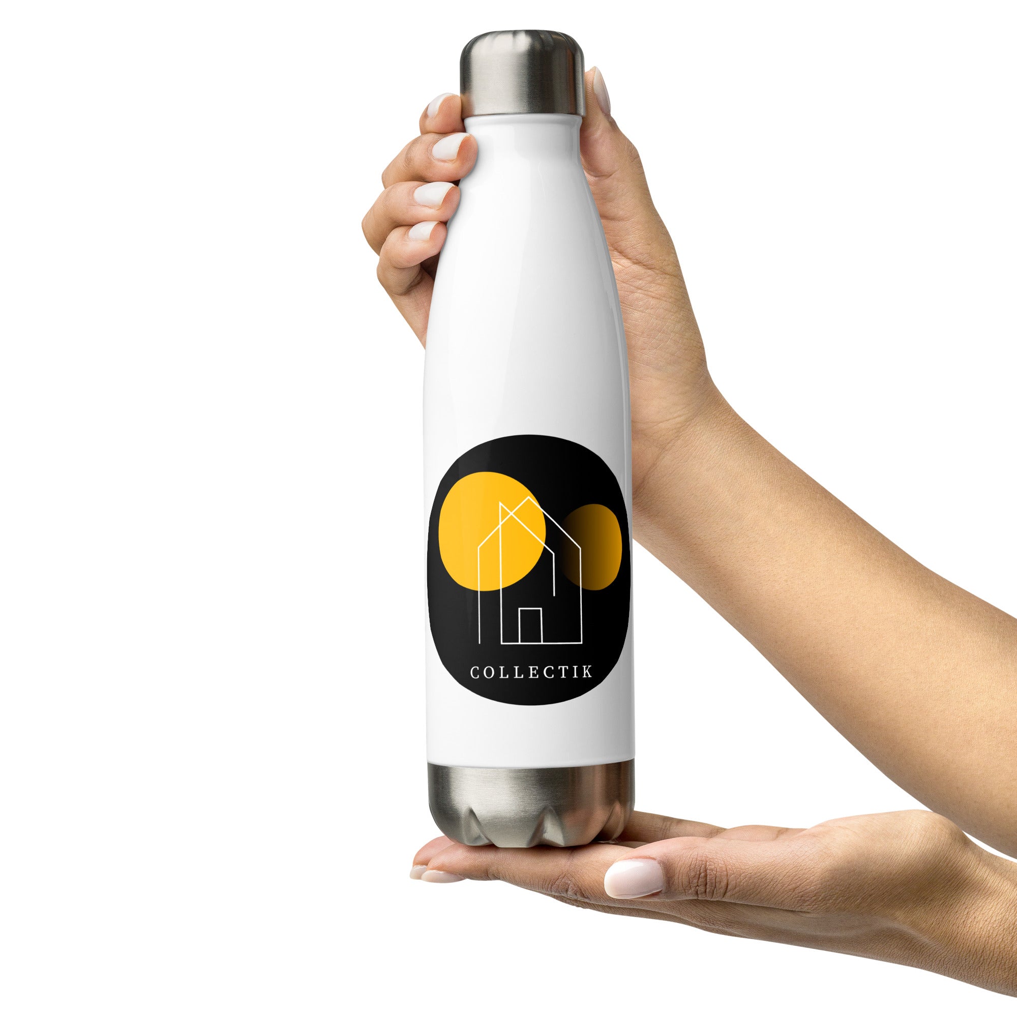 Collectik - Gourde en acier inoxydable