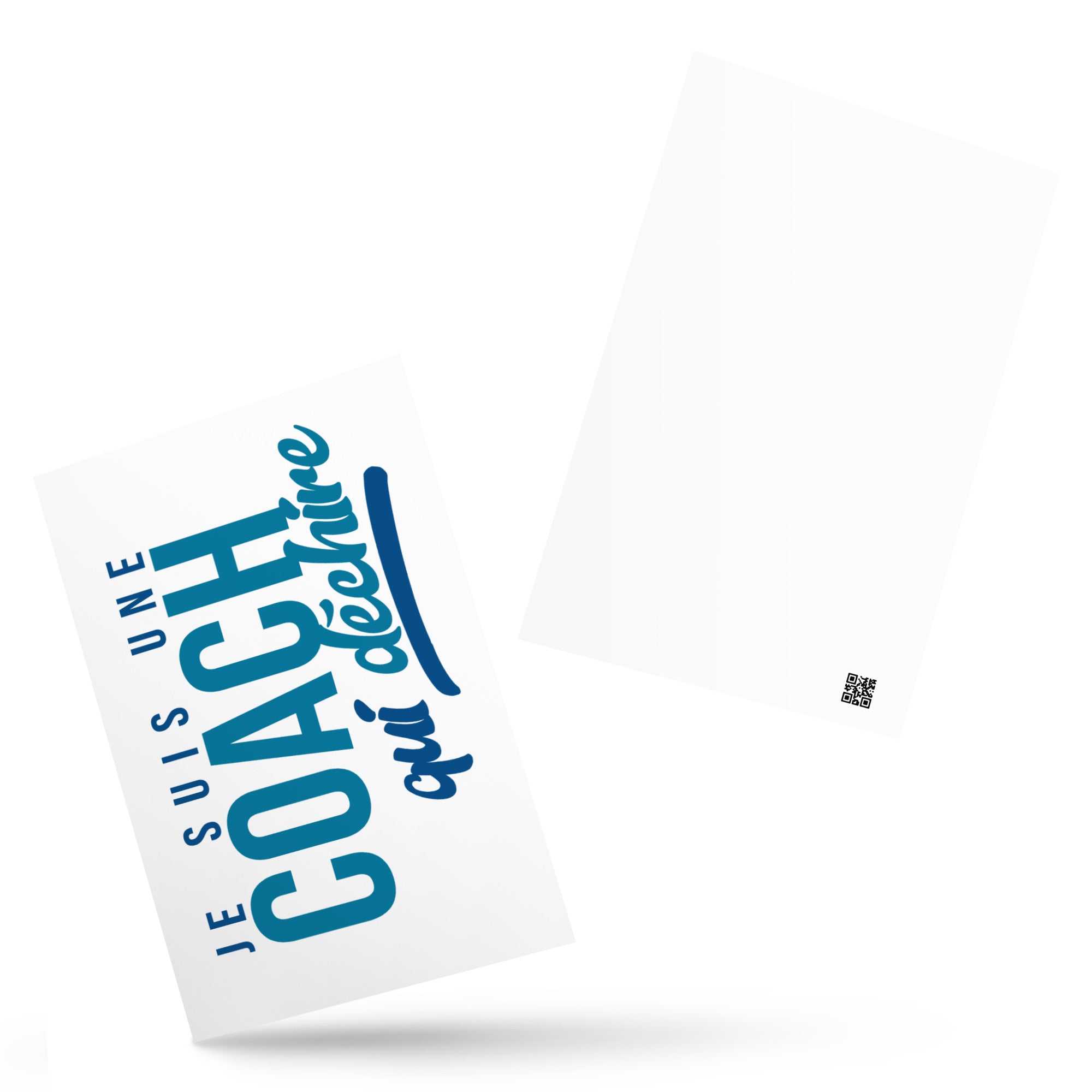 Coach qui déchire - Femme - Carte postale standard