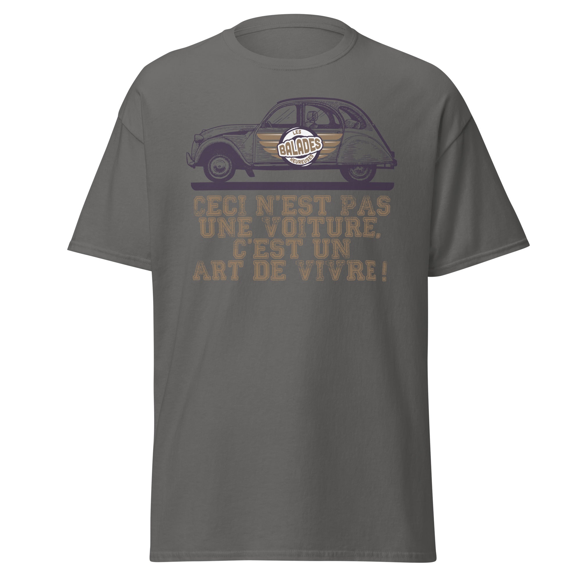 Les Balades Heureuses - 2CV - T-shirt 2CV classique homme