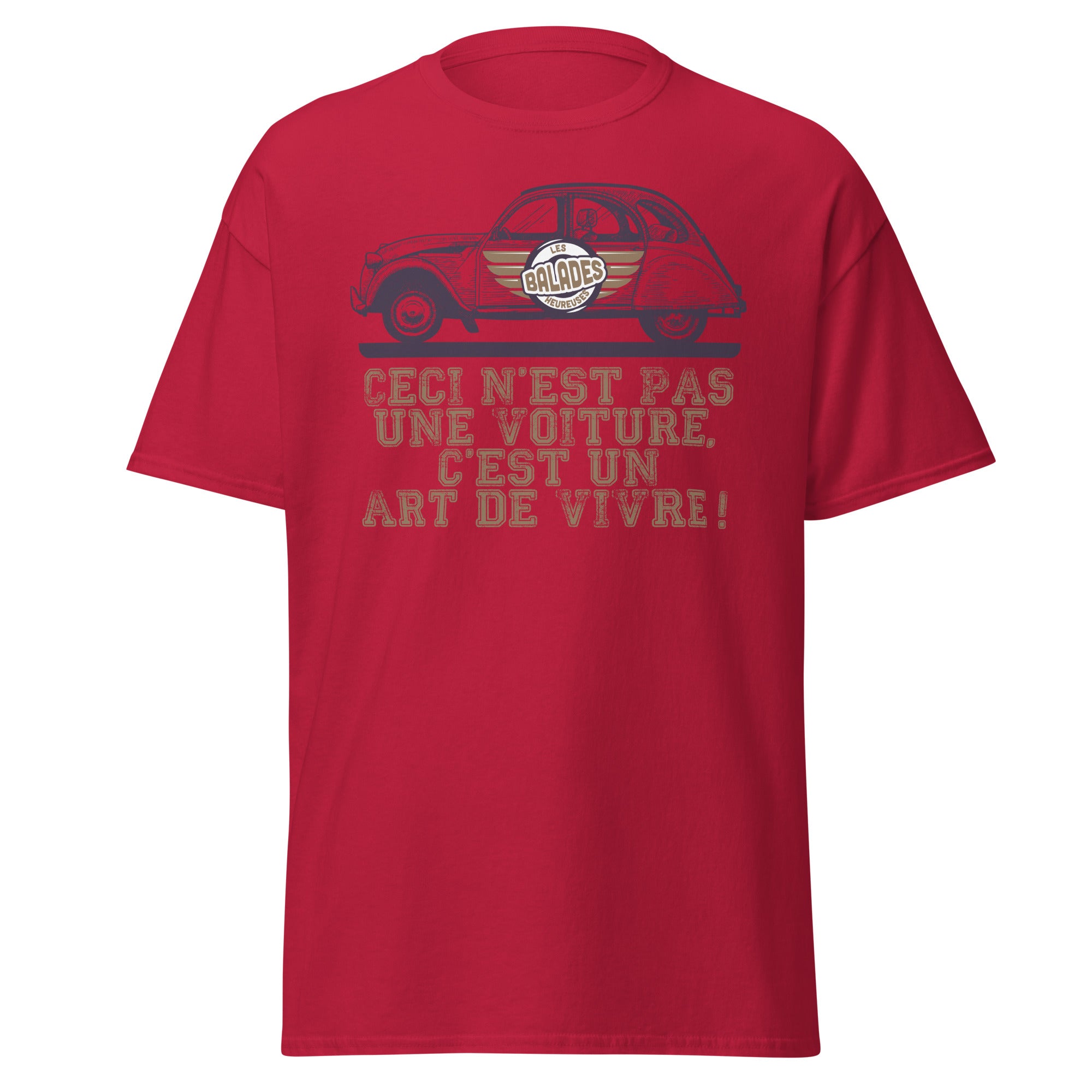 Les Balades Heureuses - 2CV - T-shirt 2CV classique homme