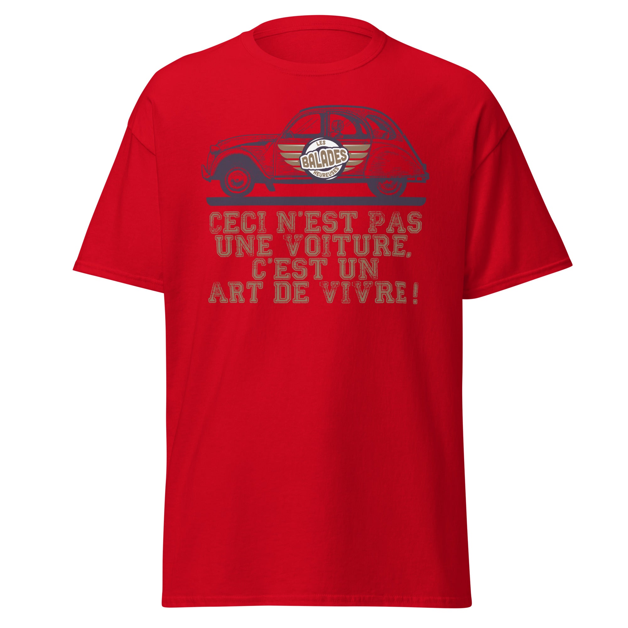Les Balades Heureuses - 2CV - T-shirt 2CV classique homme