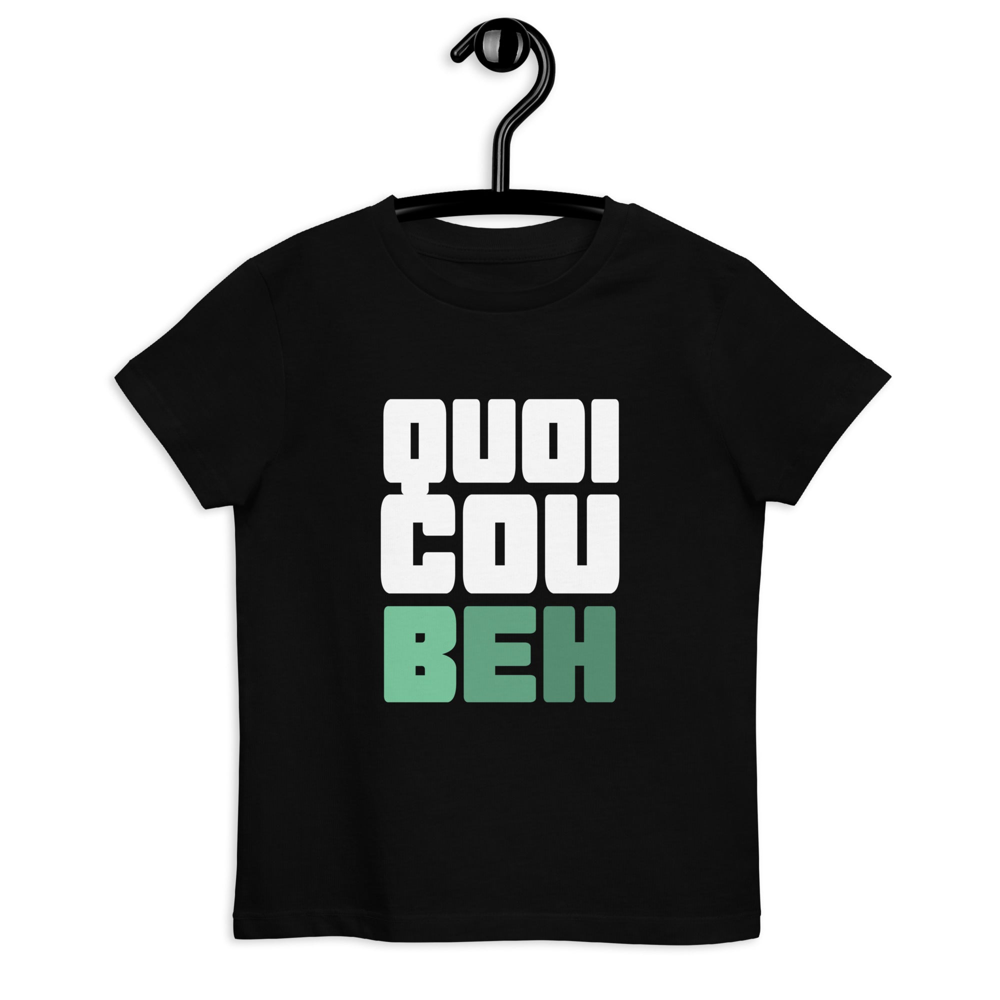 Quoicoubeh - T-shirt enfant en coton bio