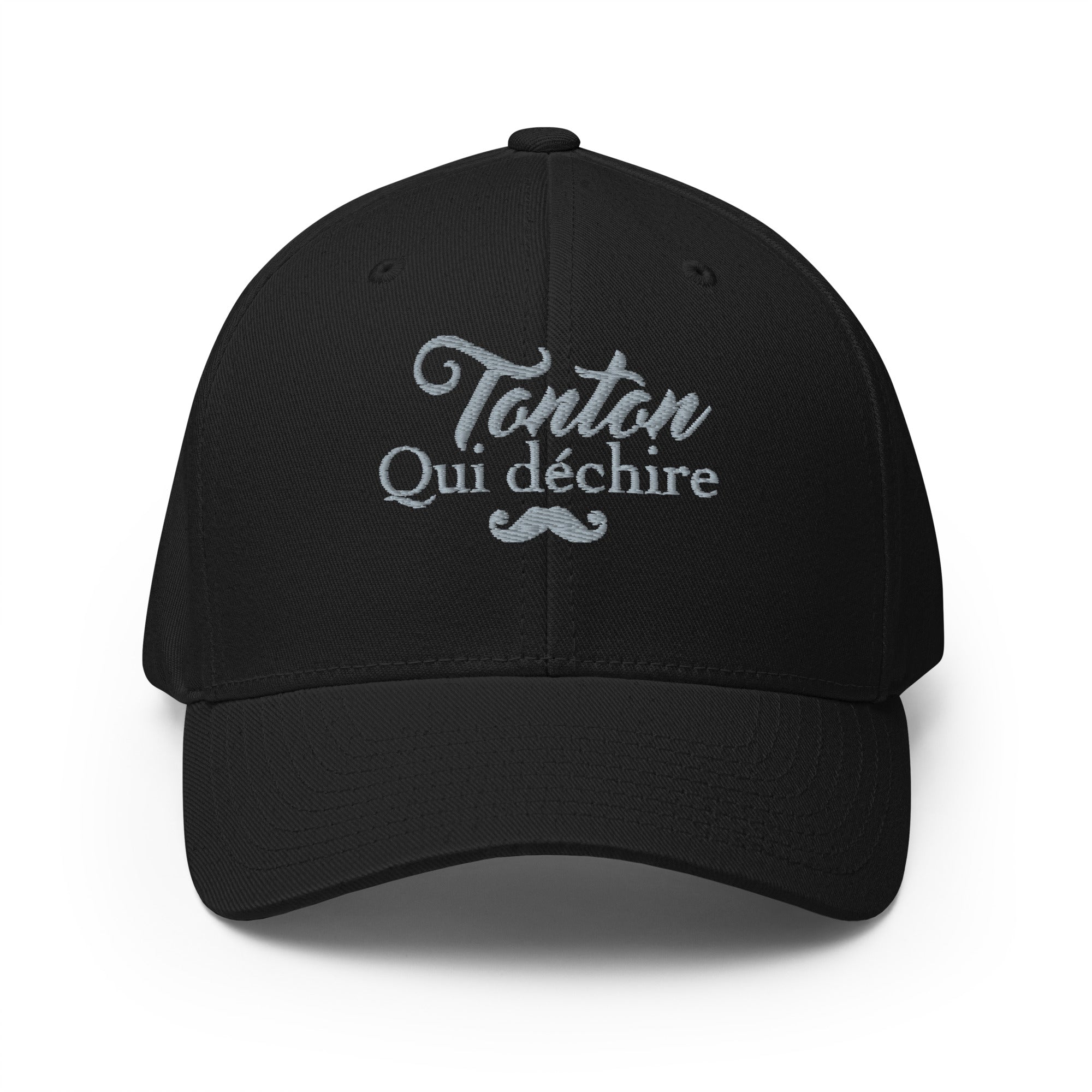 tonton-qui-dechire-casquette-flexfit-brode-cadeau-famille-noir