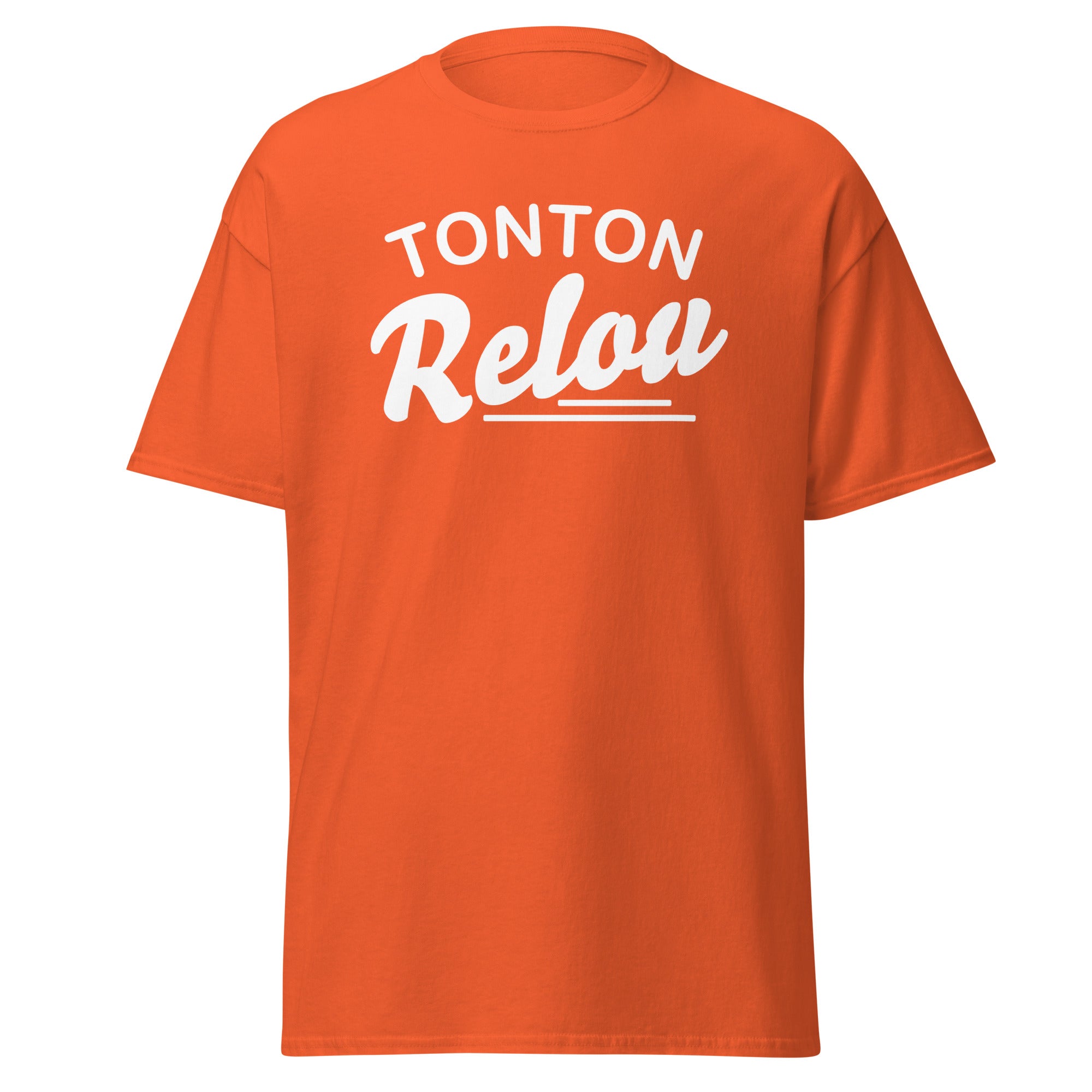 tonton-relou-tshirt-coton-personnalise-cadeau-famille-orange