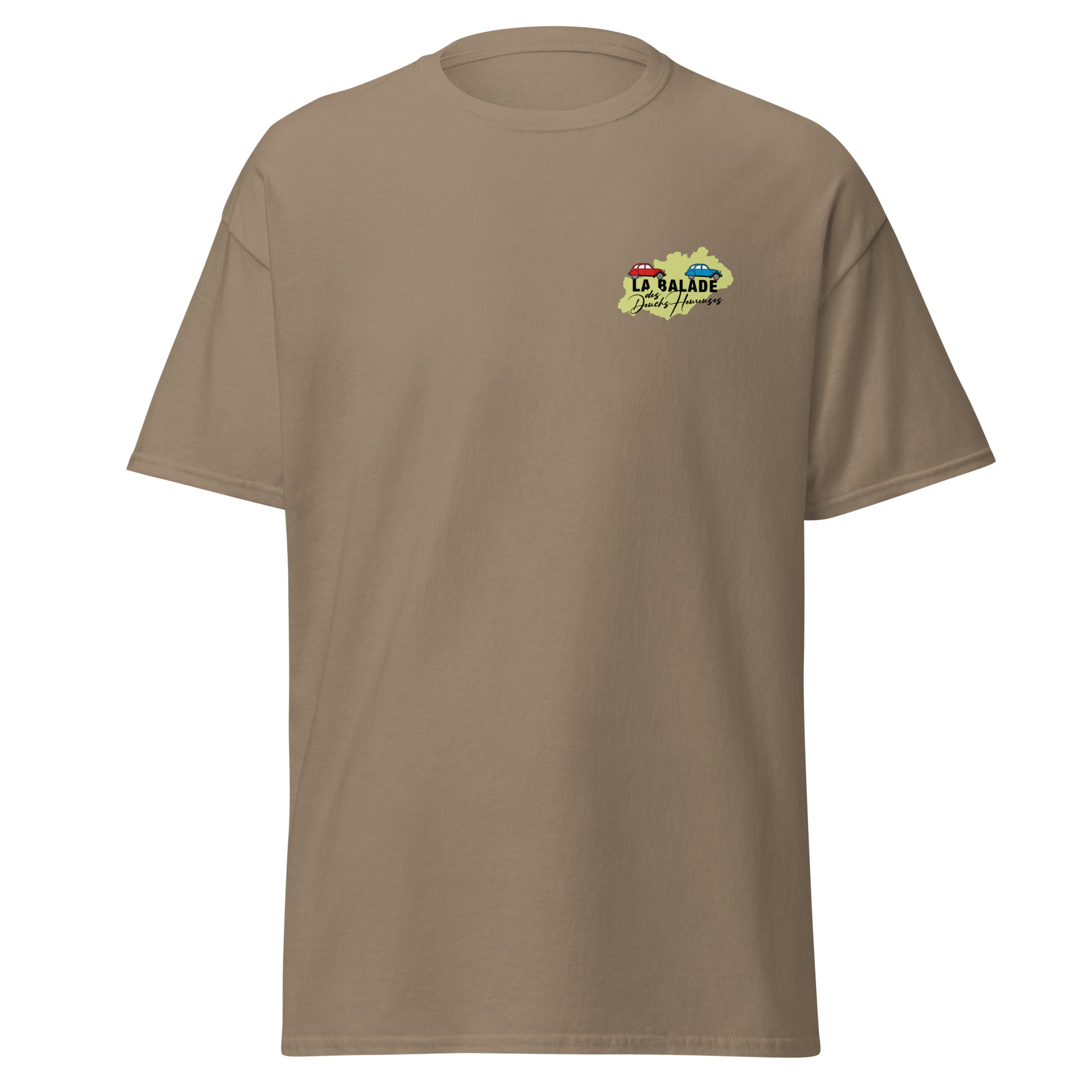 La Balade des Deuchs Heureuses - T-shirt classique unisexe - Coeur et dos