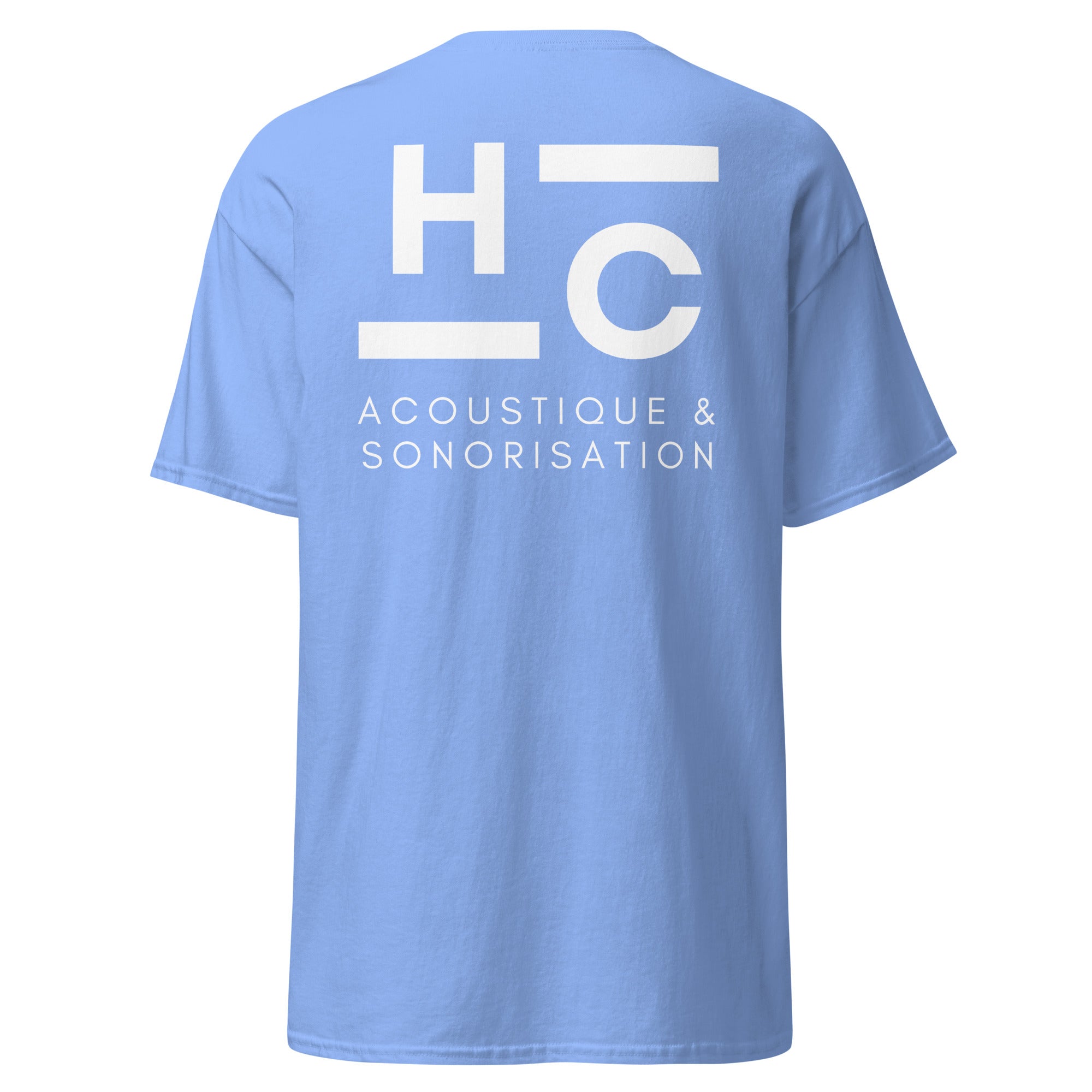 HC Acoustique - T-shirt classique unisexe - Imp. cœur et dos