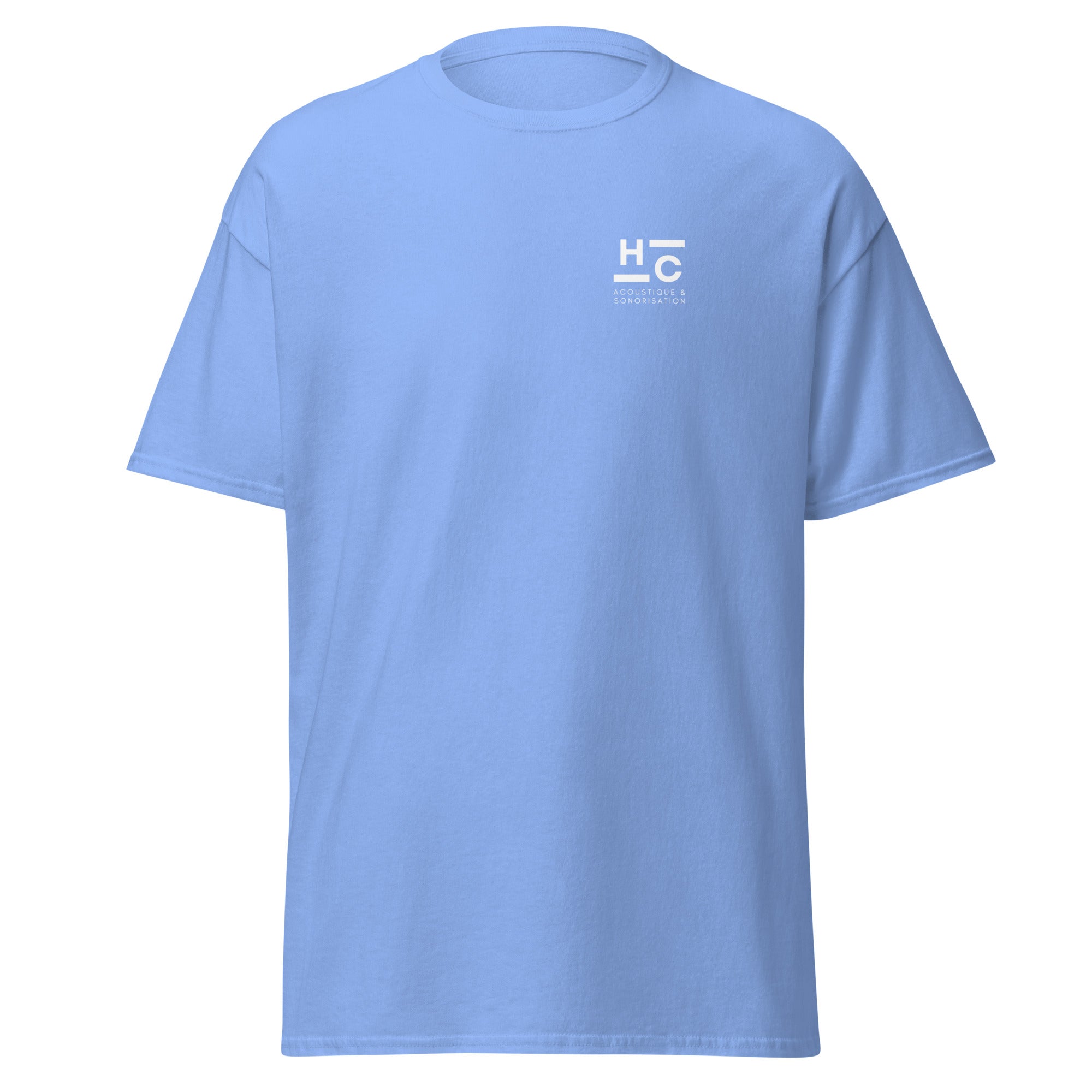 HC Acoustique - T-shirt classique unisexe - Imp. cœur et dos