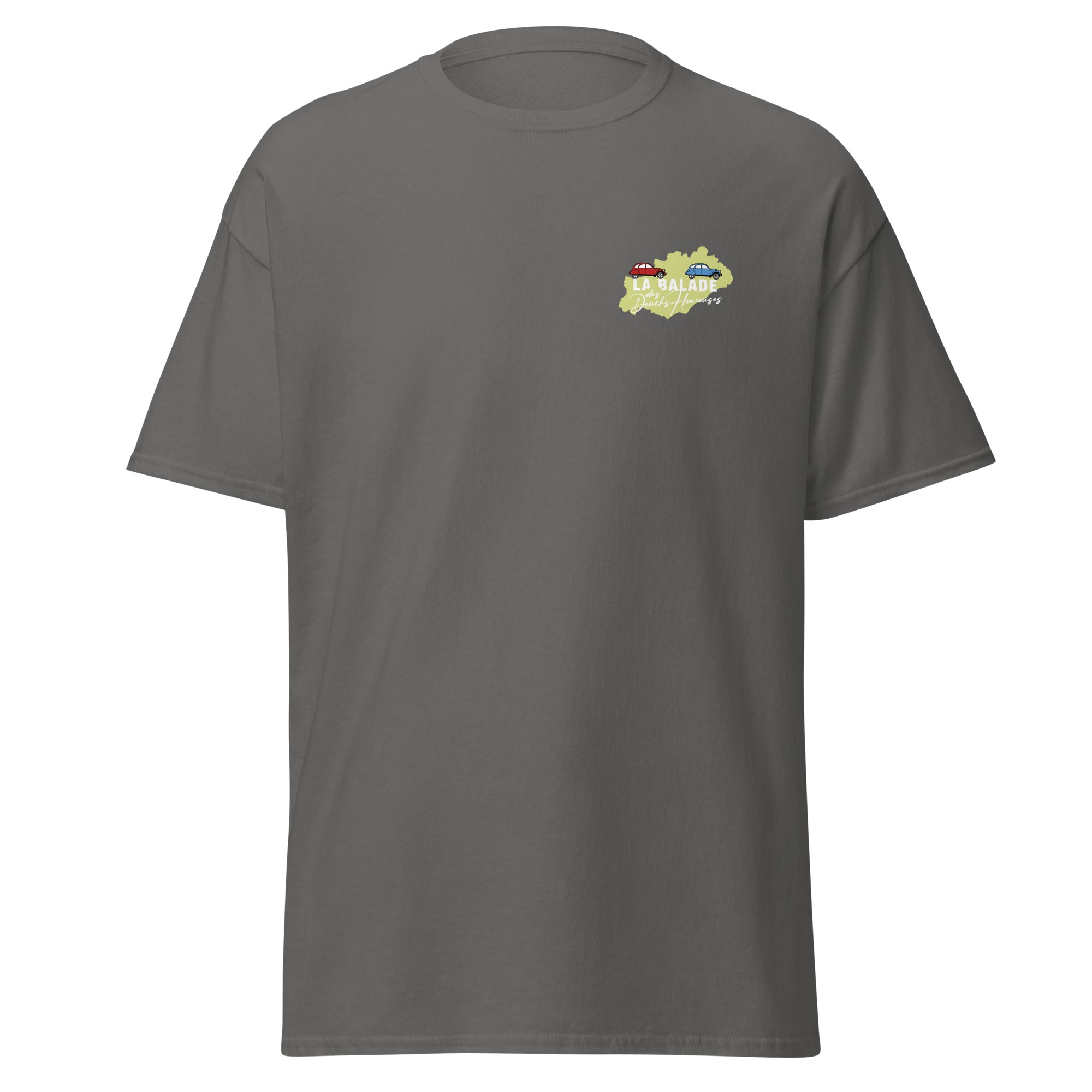 La Balade des Deuchs Heureuses - T-shirt classique unisexe - Coeur et dos