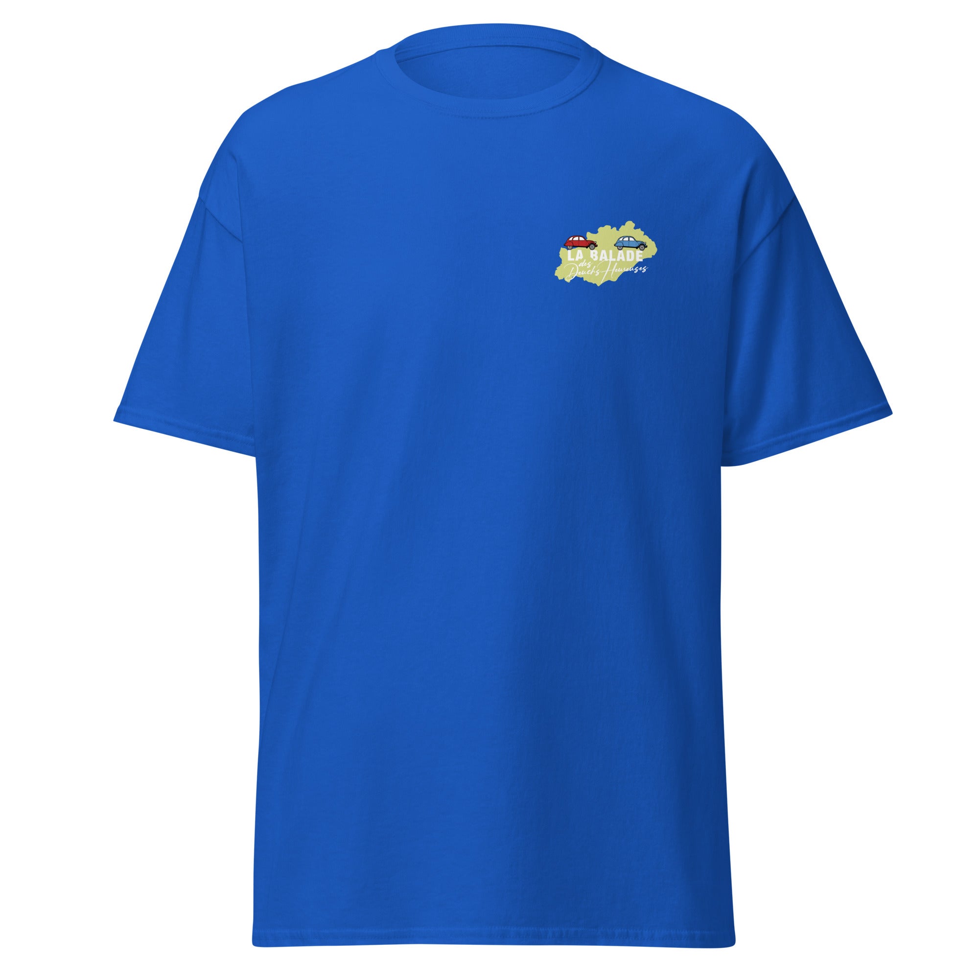 La Balade des Deuchs Heureuses - T-shirt classique unisexe - Coeur et dos