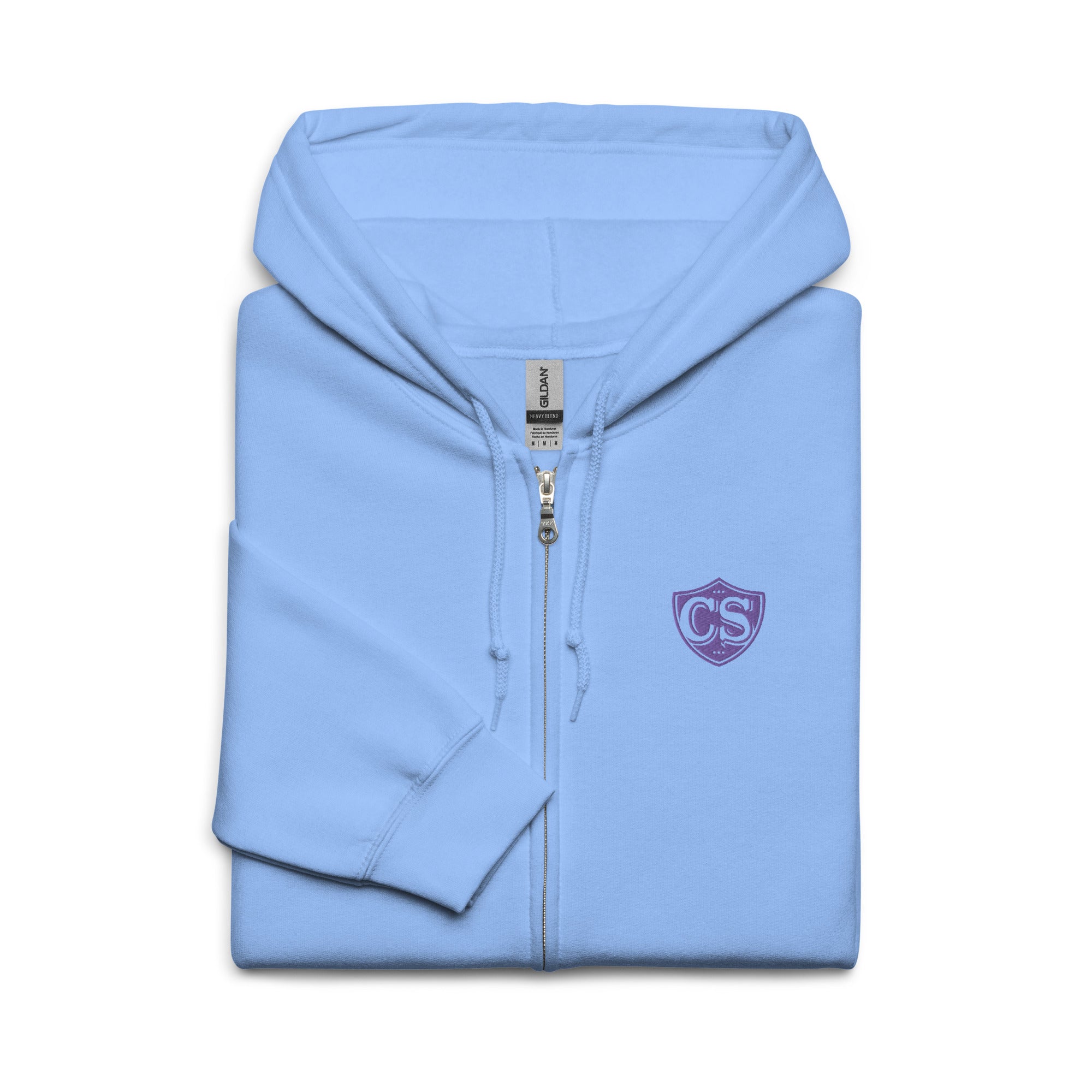 Côté Sud - Sweat à capuche épais unisexe à fermeture éclair - Brodé