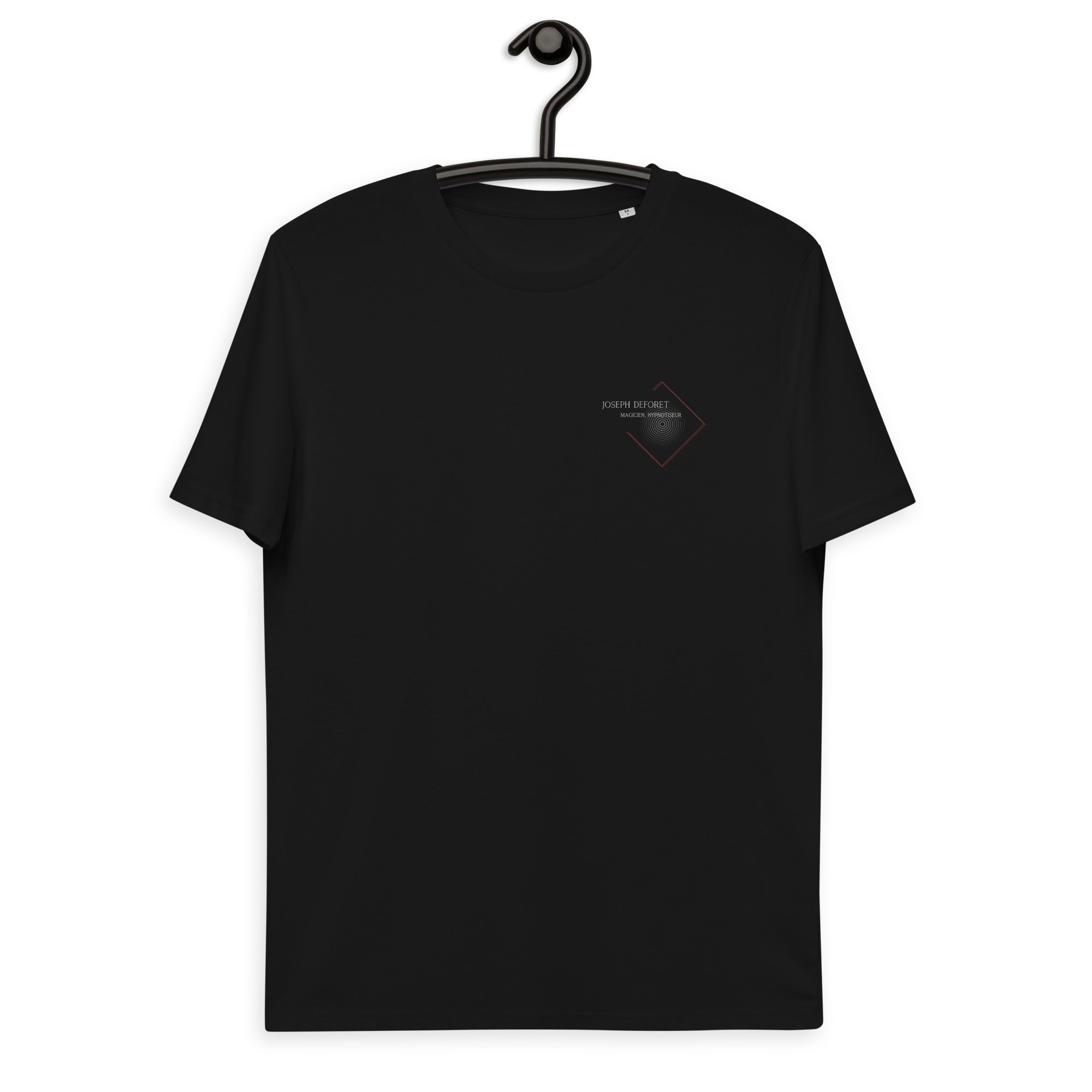 Joseph Deforet - T-shirt unisexe en coton biologique imp. cœur et dos