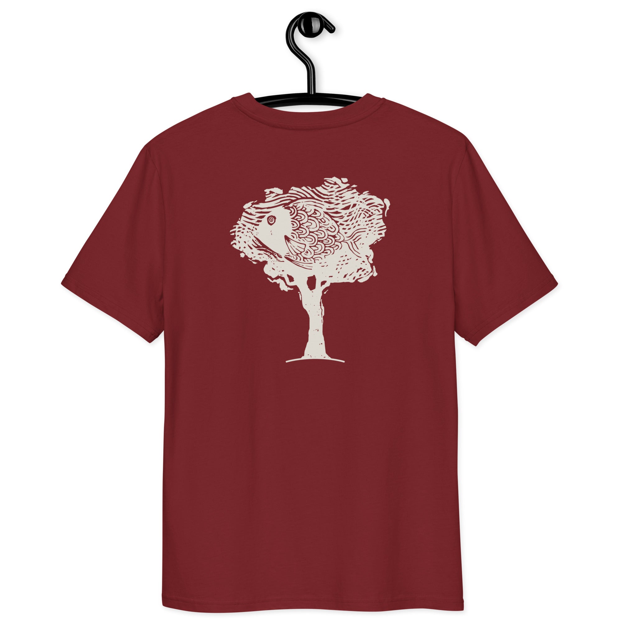 La Croix Gratiot - T-shirt unisexe en coton biologique - Coeur et Dos