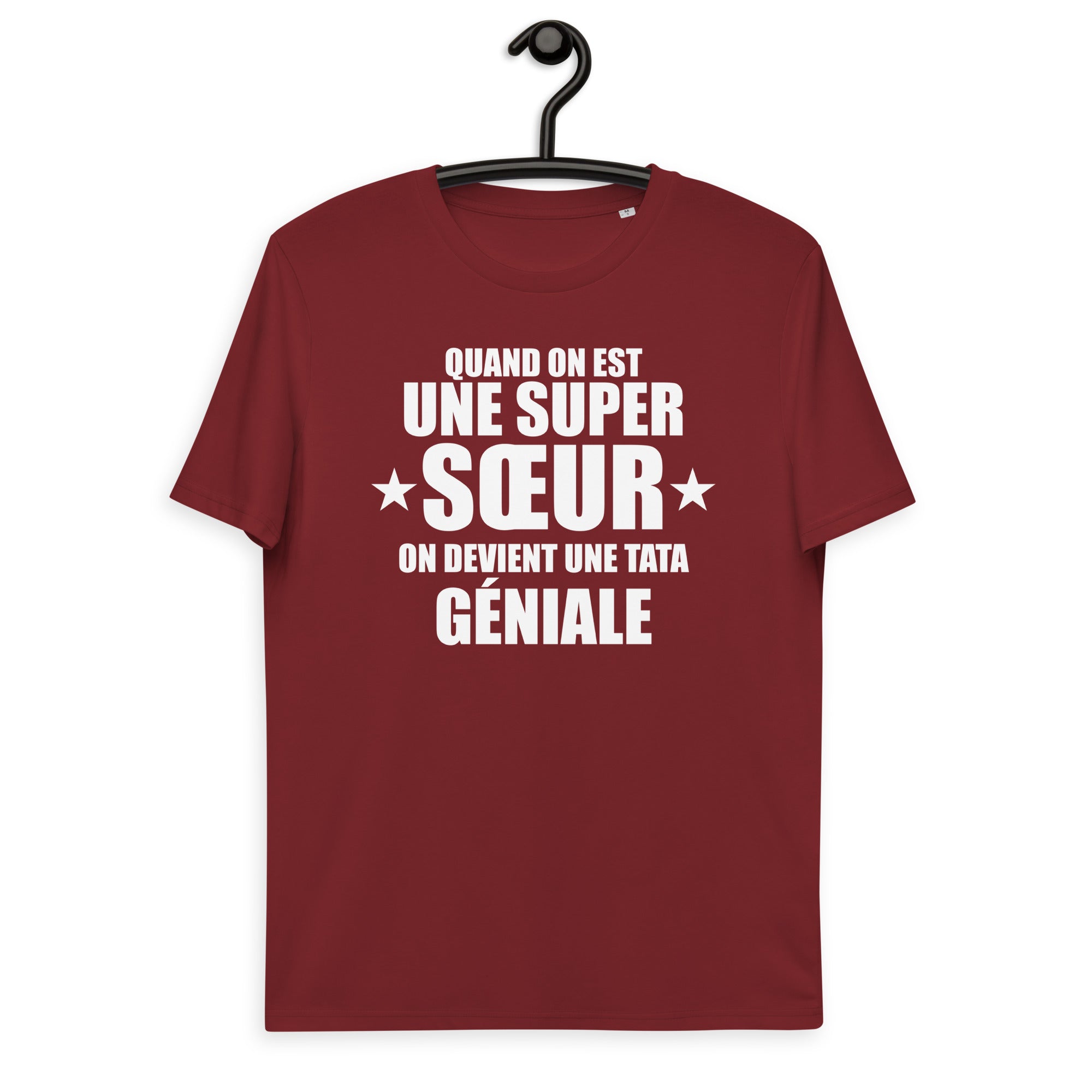 Sœur géniale - T-shirt unisexe en coton biologique