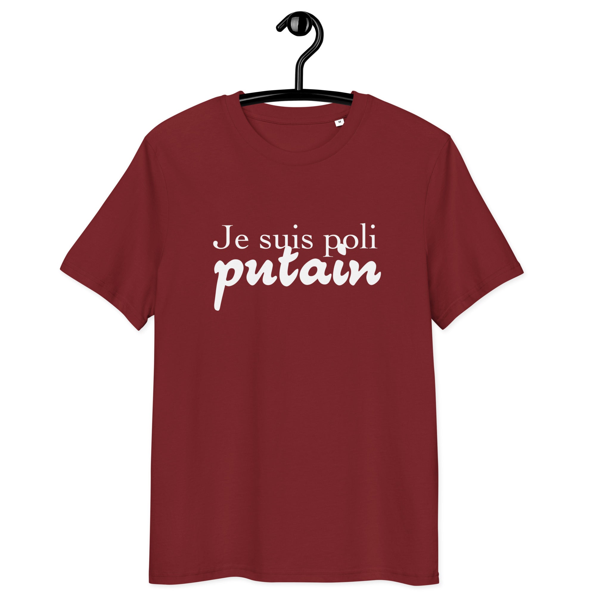 Je suis poli - T-shirt unisexe en coton biologique