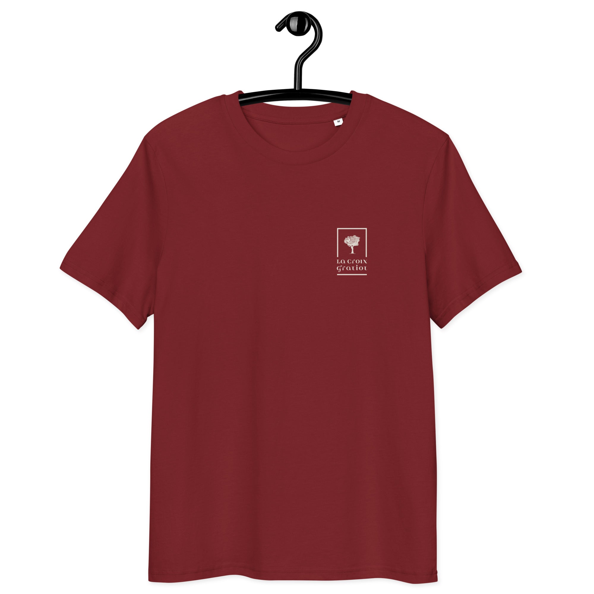 La Croix Gratiot - T-shirt unisexe en coton biologique - Coeur et Dos