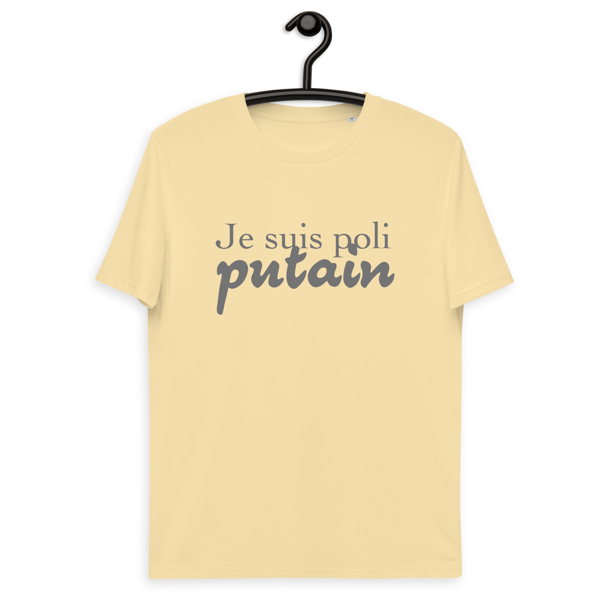 Je suis poli - T-shirt unisexe en coton biologique