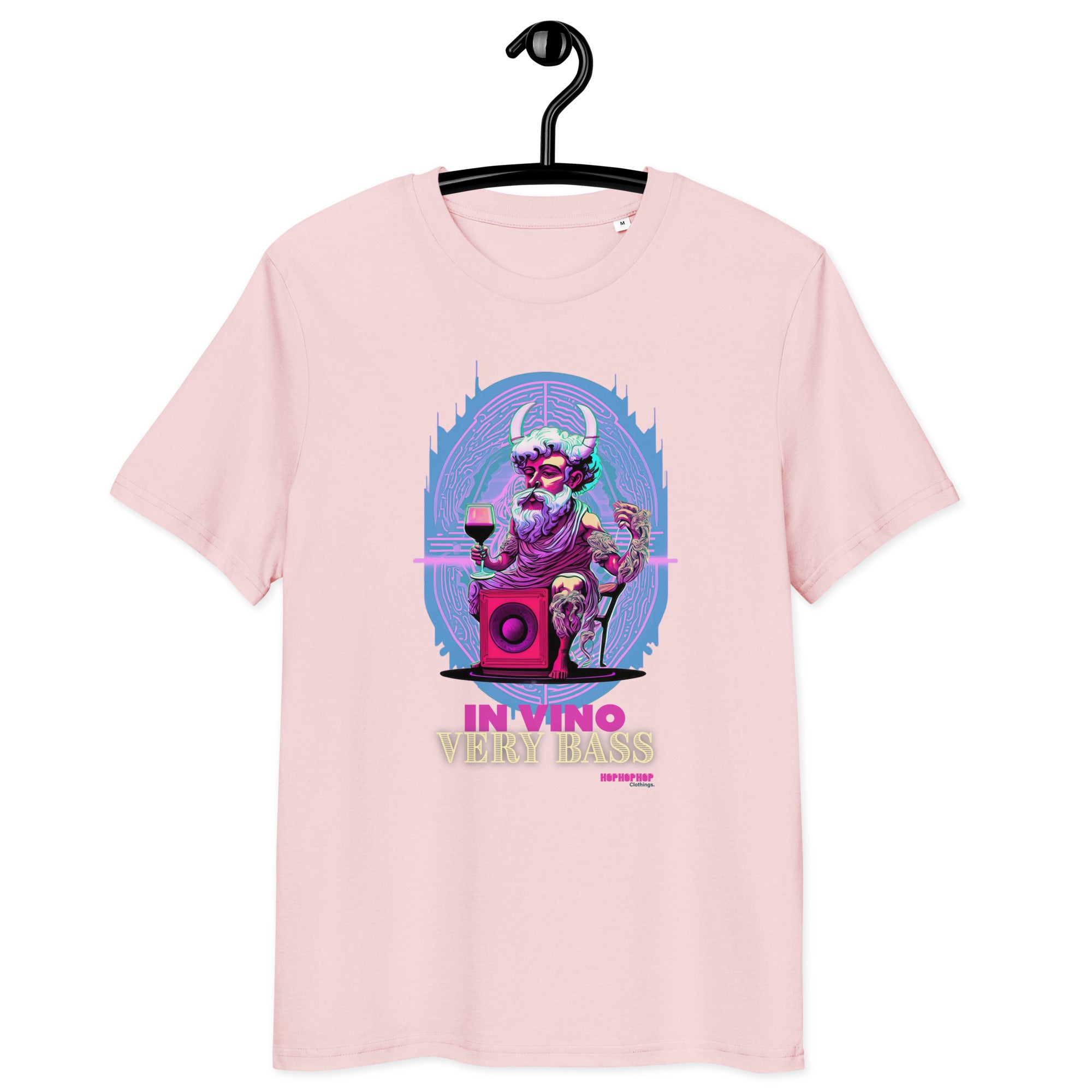 Hop Hop Hop - DVS - In Vino Very Bass - T-shirt unisexe en coton biologique