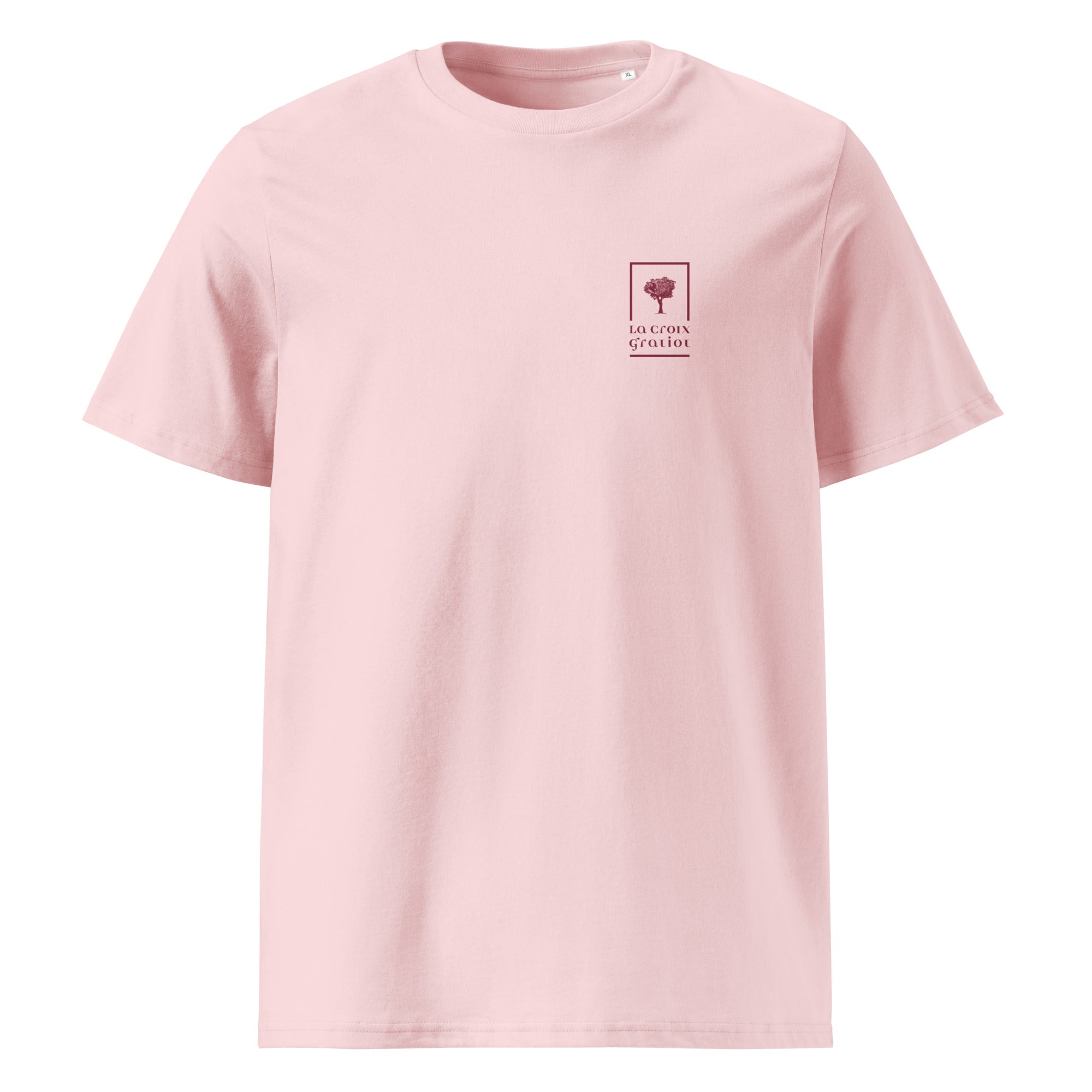La Croix Gratiot - T-shirt unisexe en coton biologique - Coeur et Dos