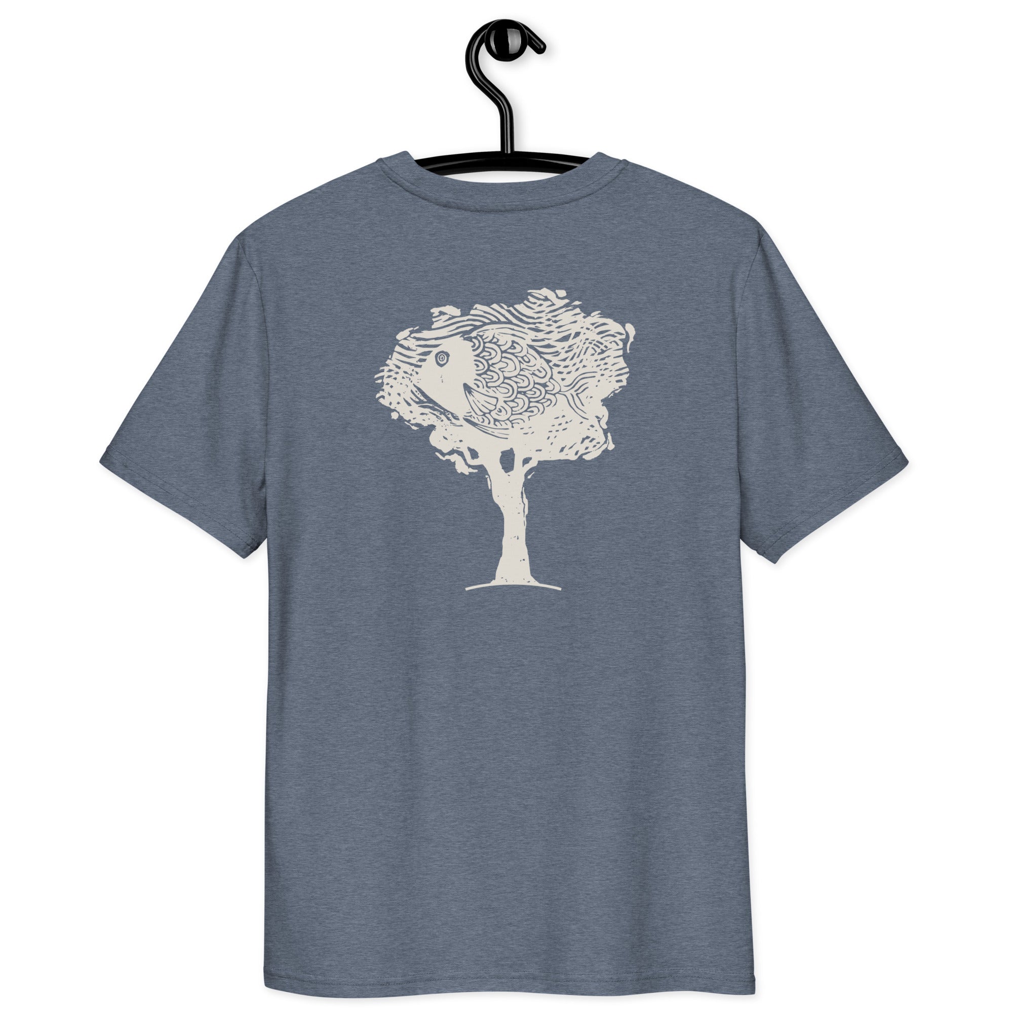 La Croix Gratiot - T-shirt unisexe en coton biologique - Coeur et Dos