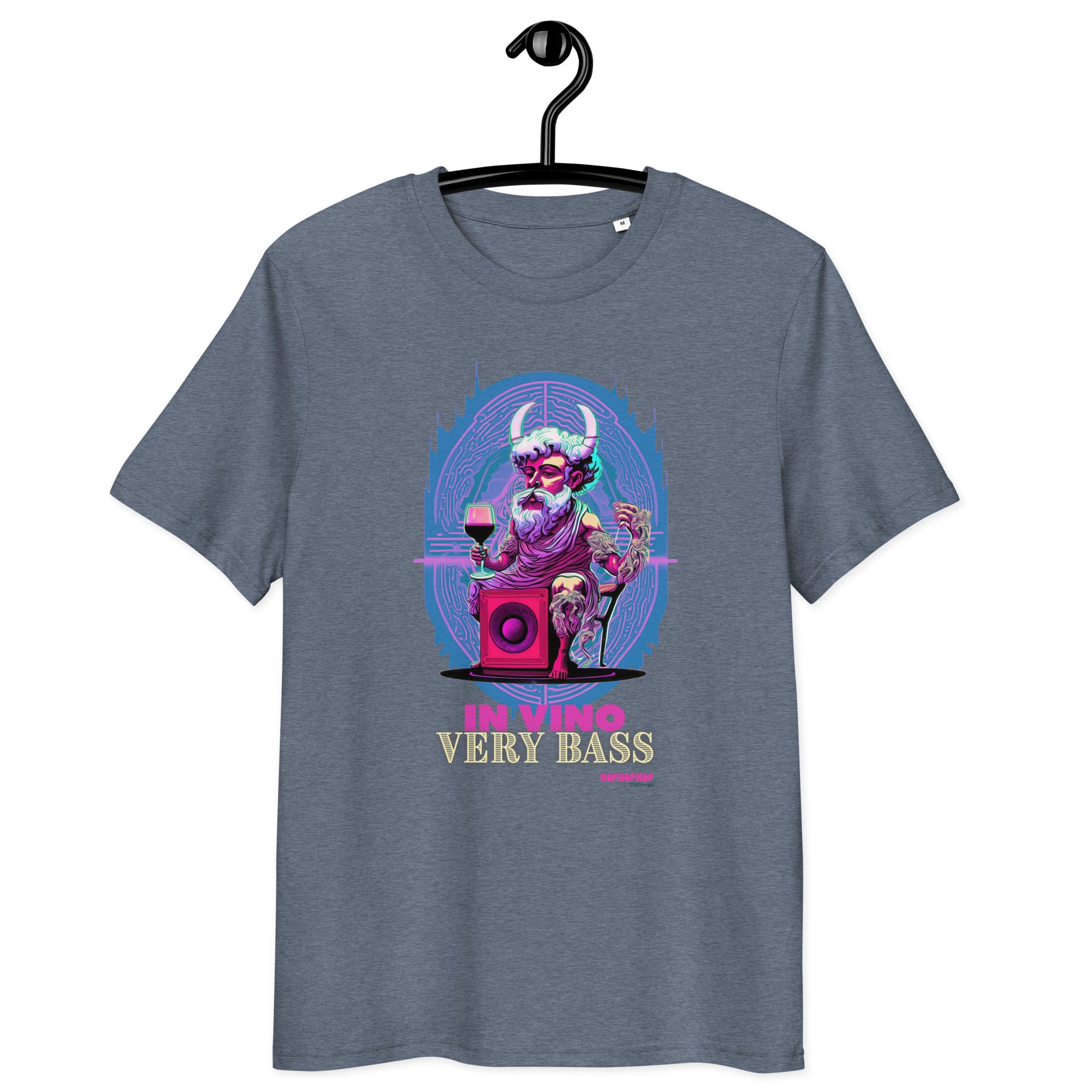 Hop Hop Hop - DVS - In Vino Very Bass - T-shirt unisexe en coton biologique