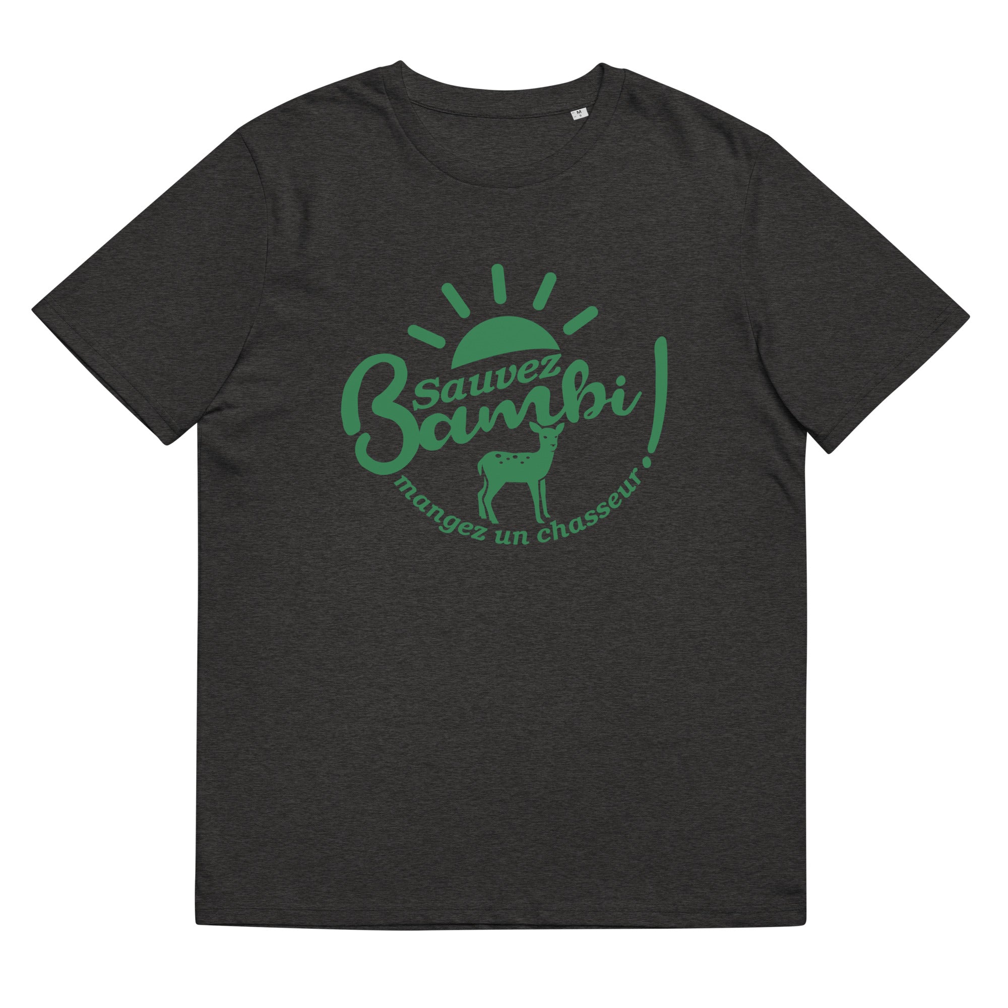 Sauvez Bambi - T-shirt unisexe en coton biologique