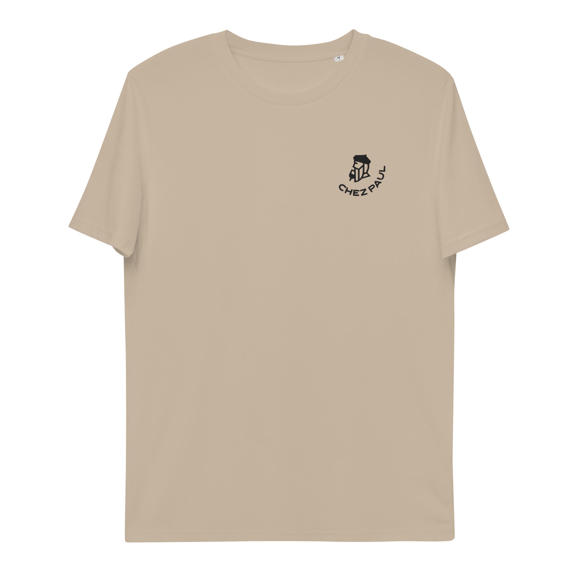 Chez Paul - T-shirt unisexe en coton biologique - Brodé