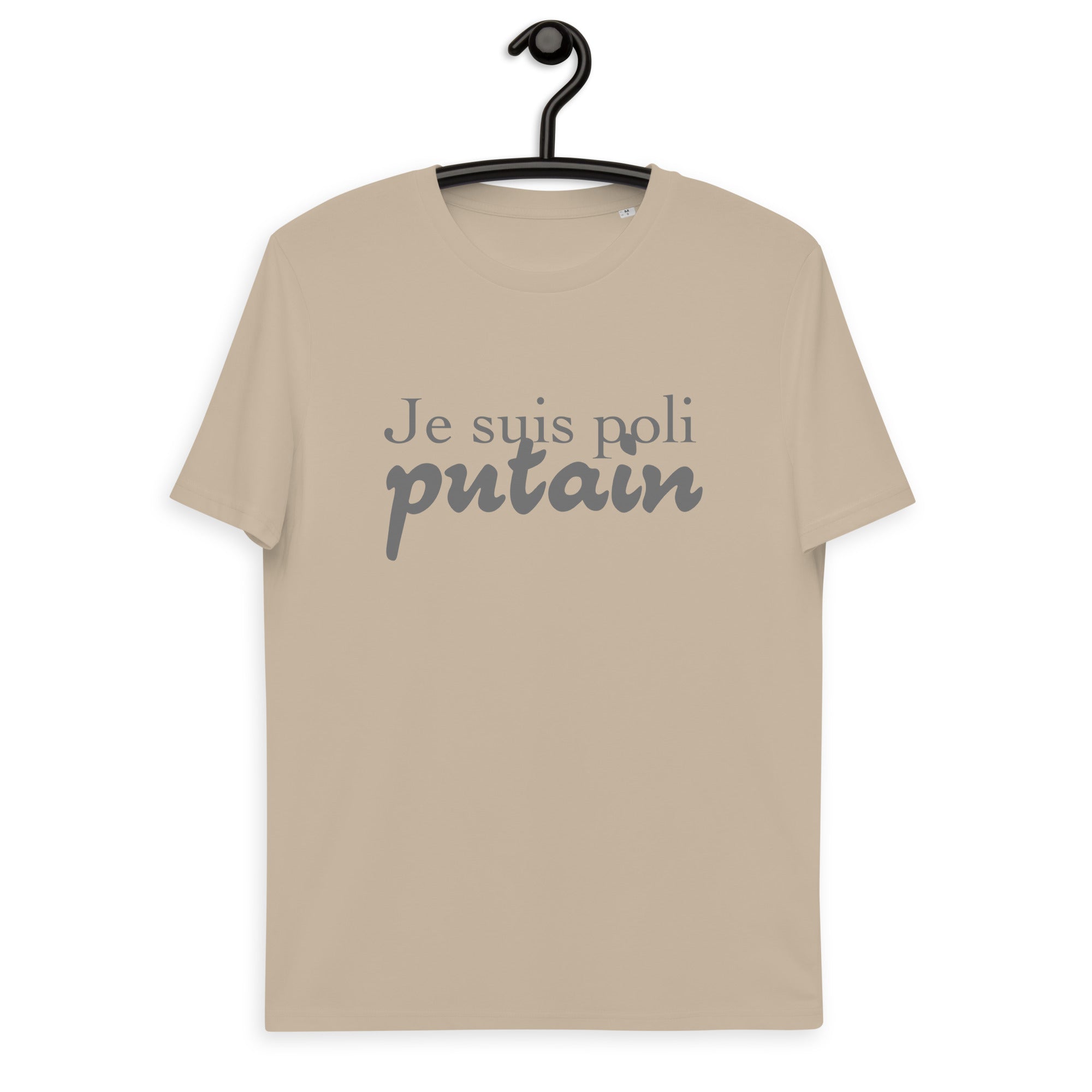 Je suis poli - T-shirt unisexe en coton biologique