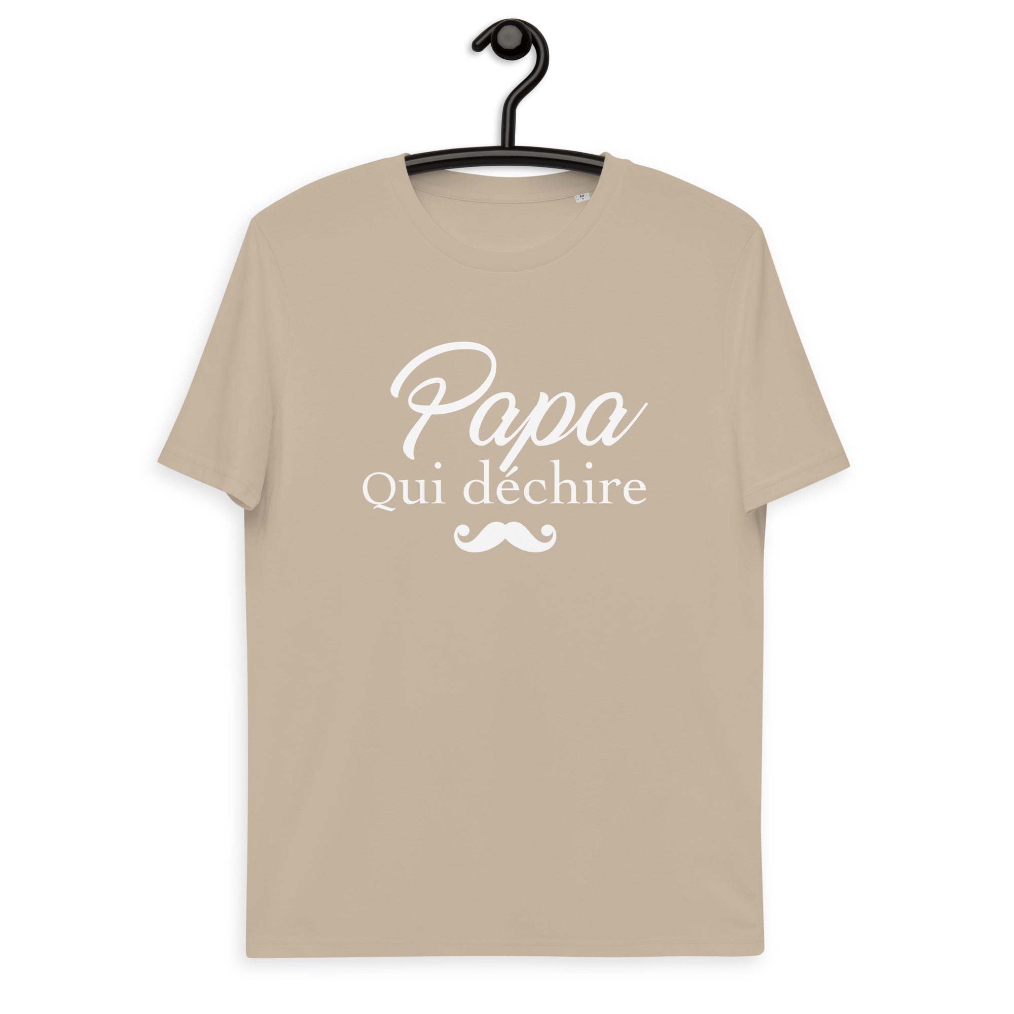 Papa qui déchire - T-shirt unisexe en coton biologique