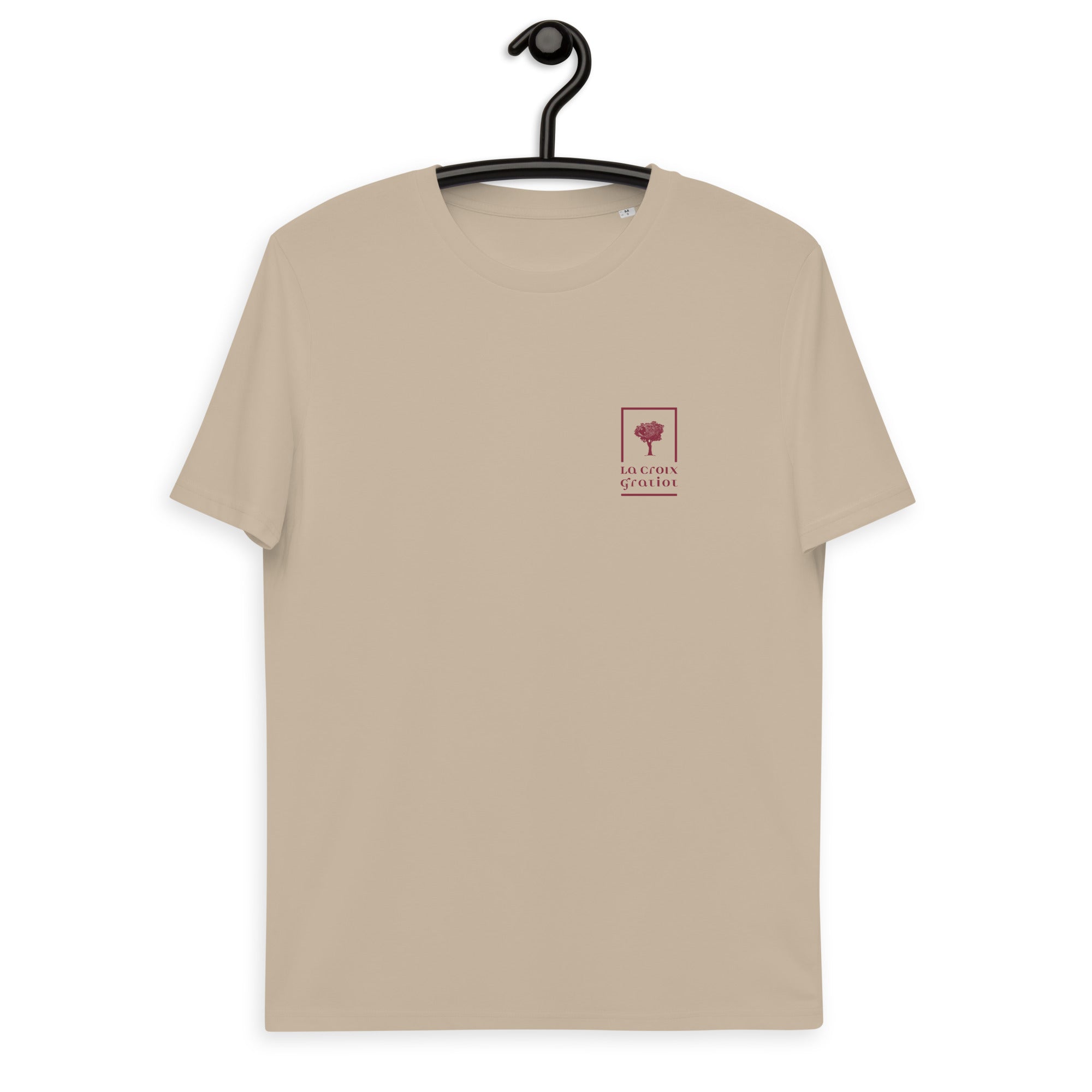 La Croix Gratiot - T-shirt unisexe en coton biologique - Coeur et Dos