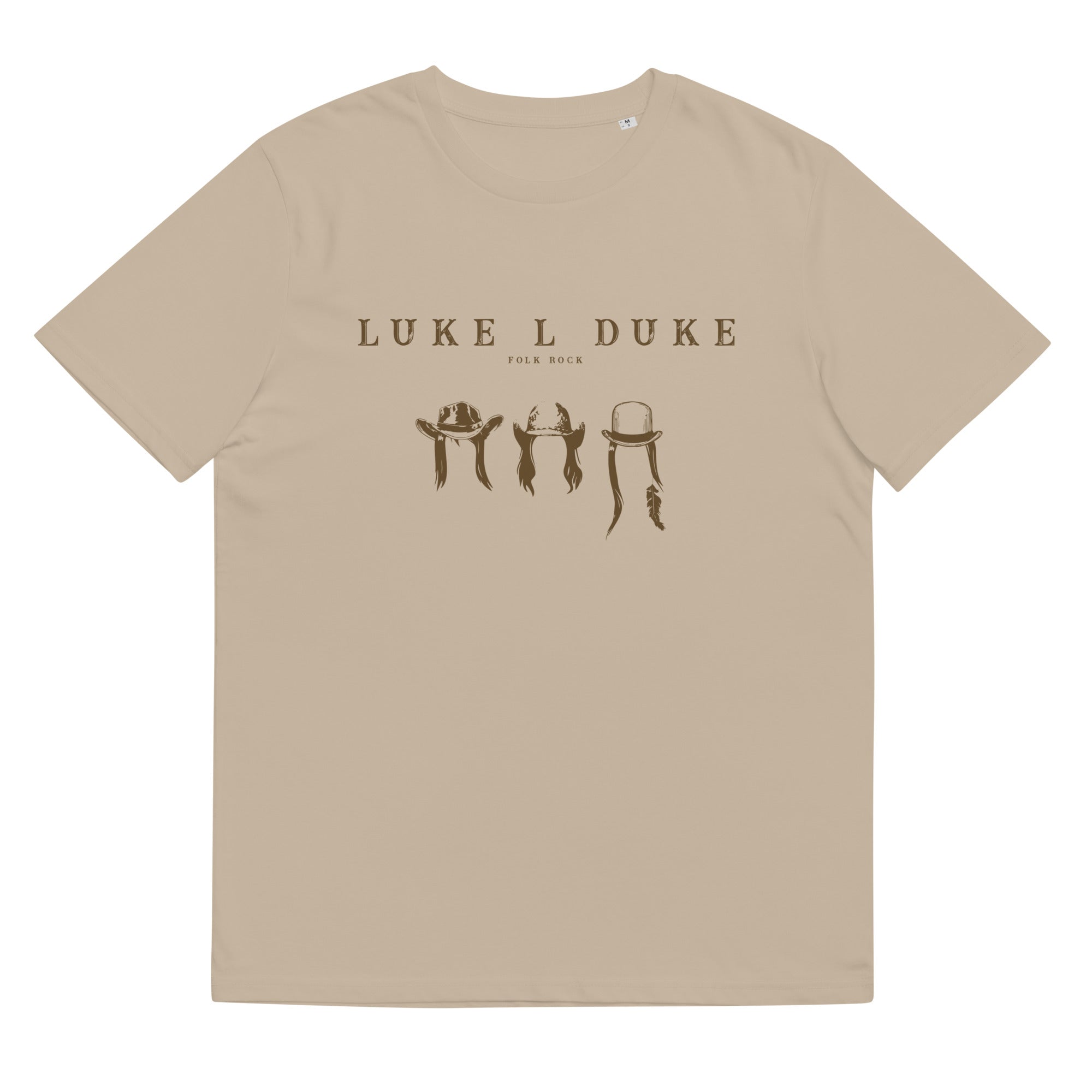 Luke L Duke - Tête - T-shirt unisexe en coton biologique