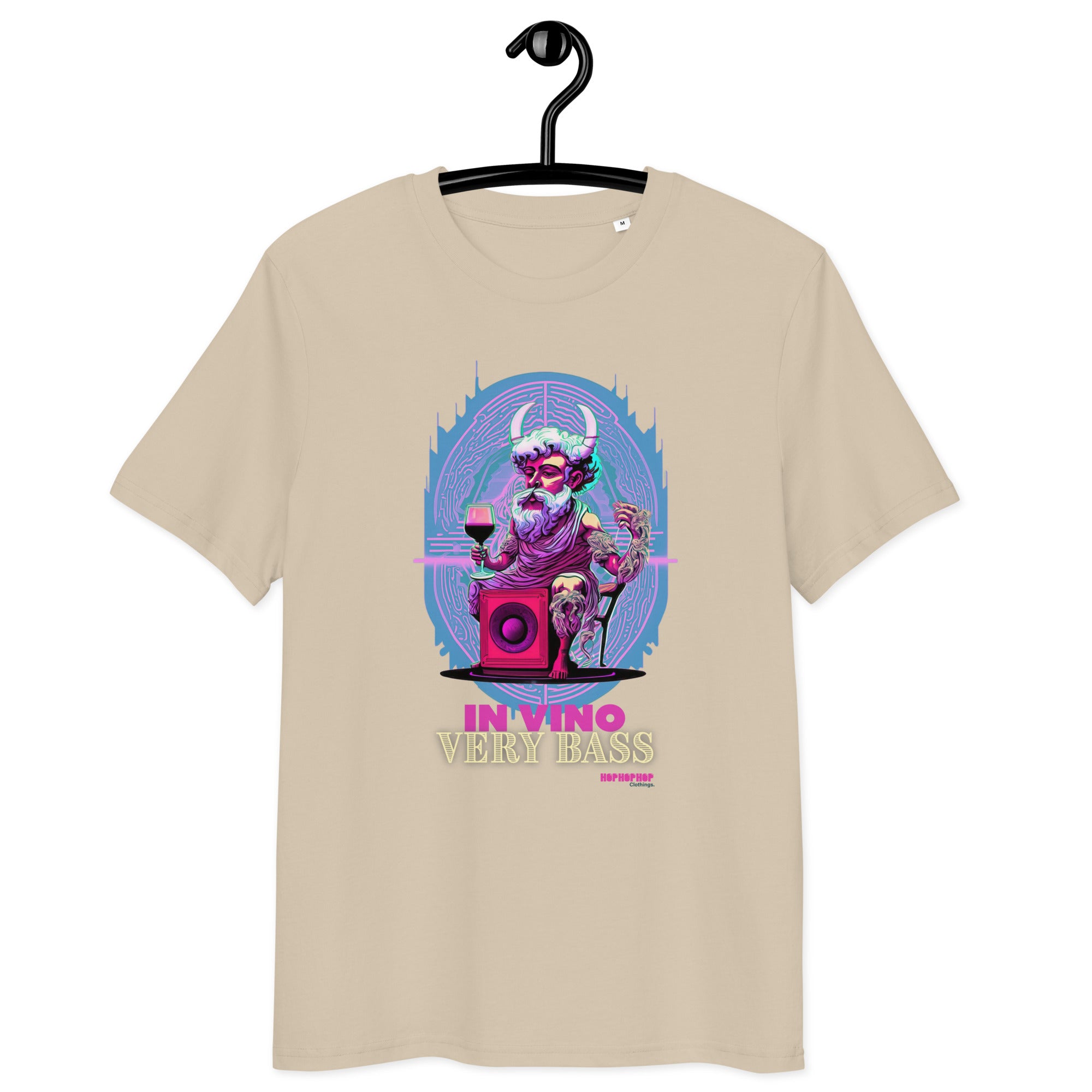Hop Hop Hop - DVS - In Vino Very Bass - T-shirt unisexe en coton biologique