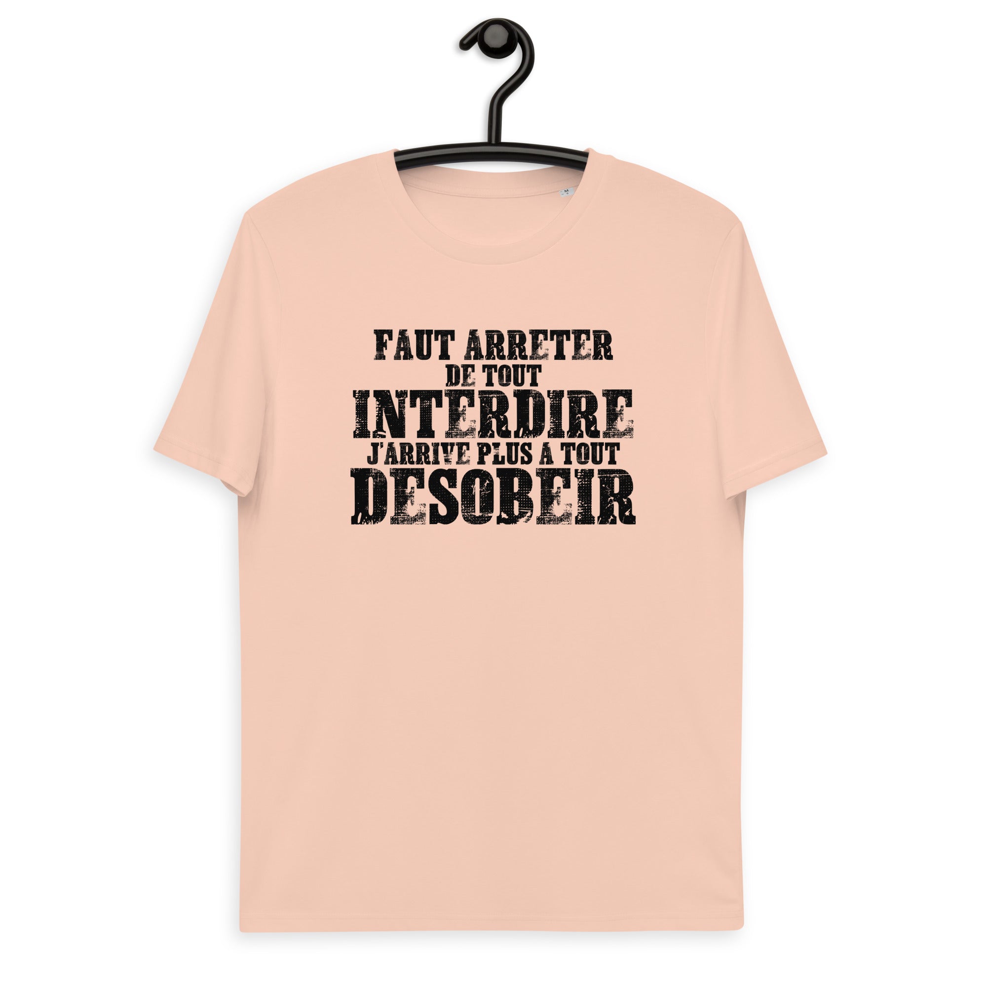Faut arrêter de tout interdire - T-shirt unisexe en coton biologique