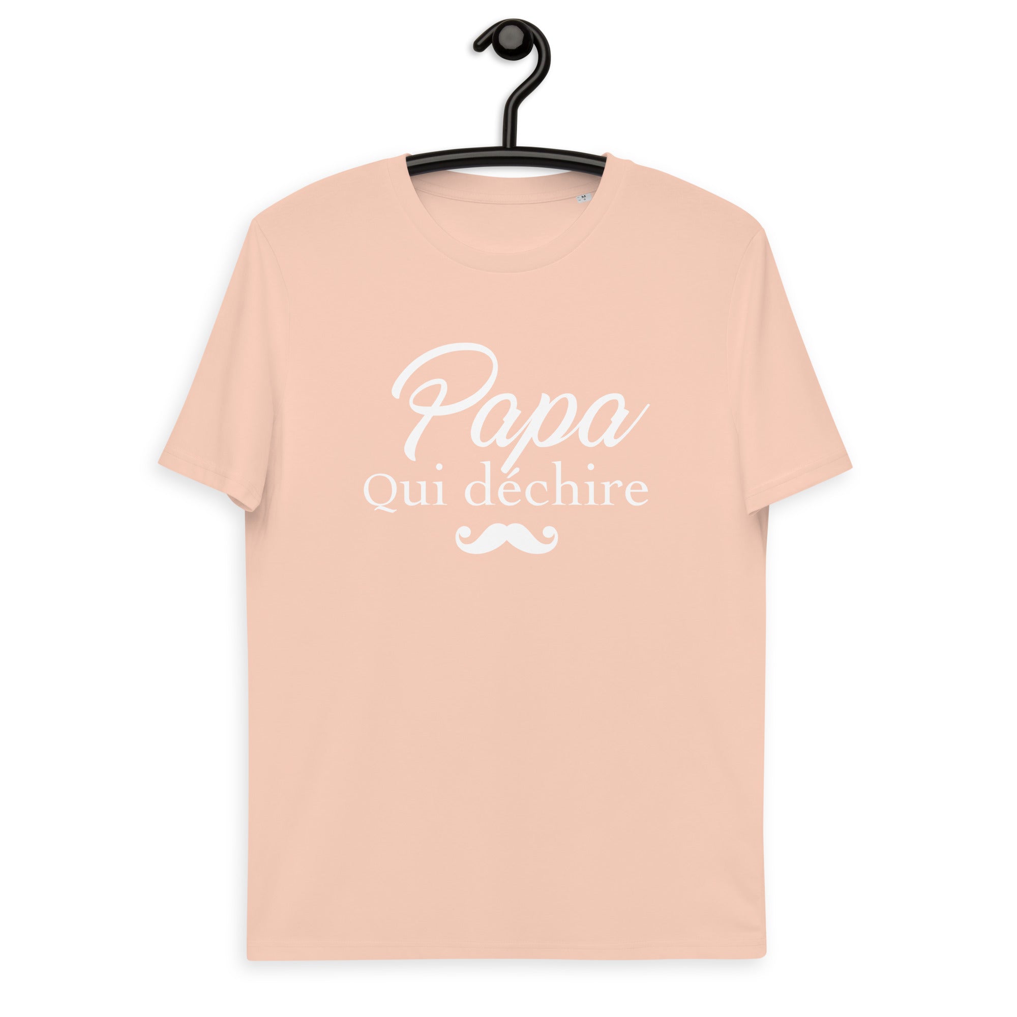 Papa qui déchire - T-shirt unisexe en coton biologique