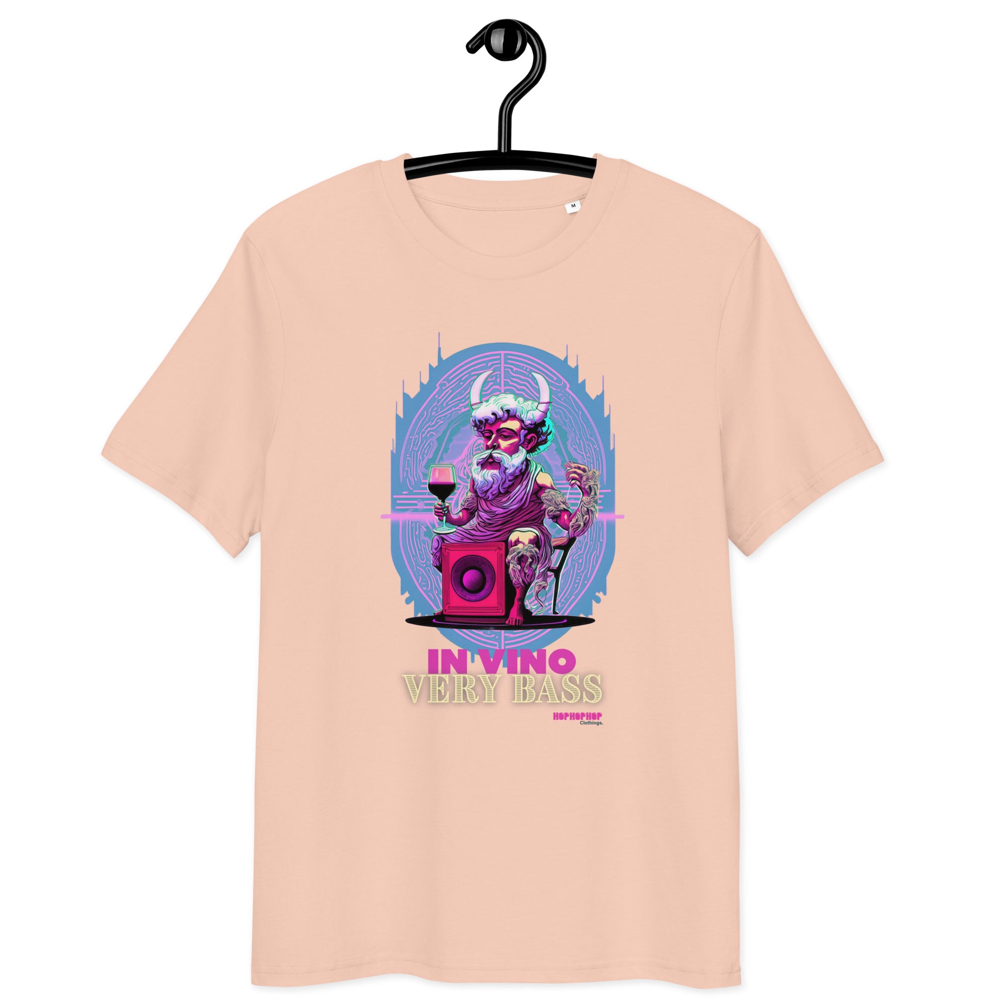 Hop Hop Hop - DVS - In Vino Very Bass - T-shirt unisexe en coton biologique
