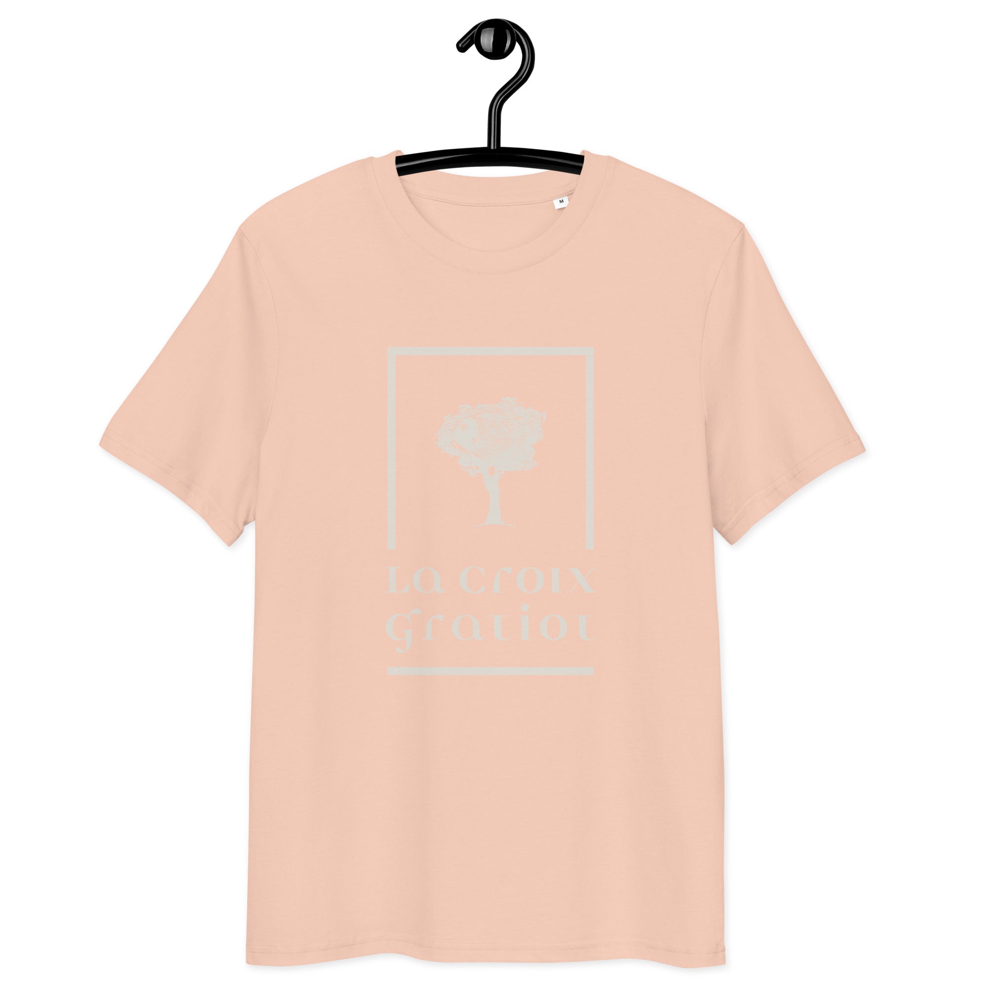 La Croix Gratiot - T-shirt unisexe en coton biologique - Imp. Coeur uniquement