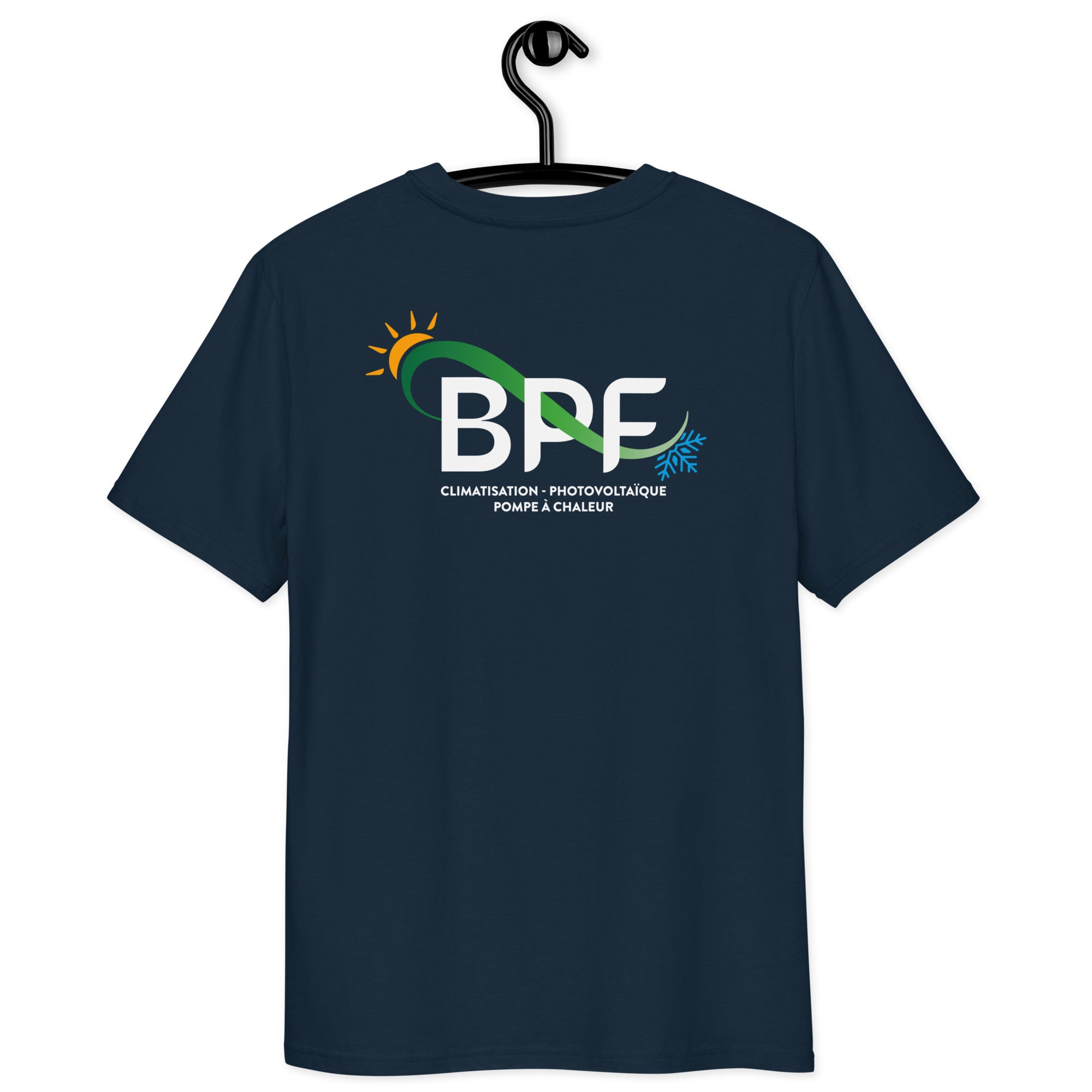 BPF - T-shirt unisexe en coton biologique - Coeur et Dos