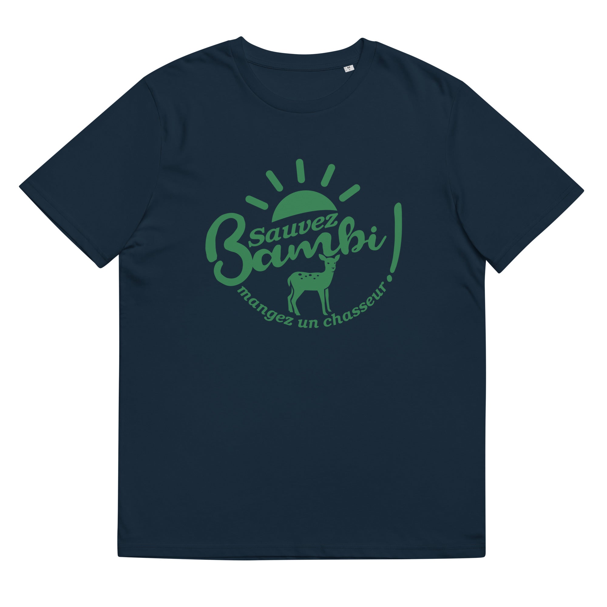 Sauvez Bambi - T-shirt unisexe en coton biologique