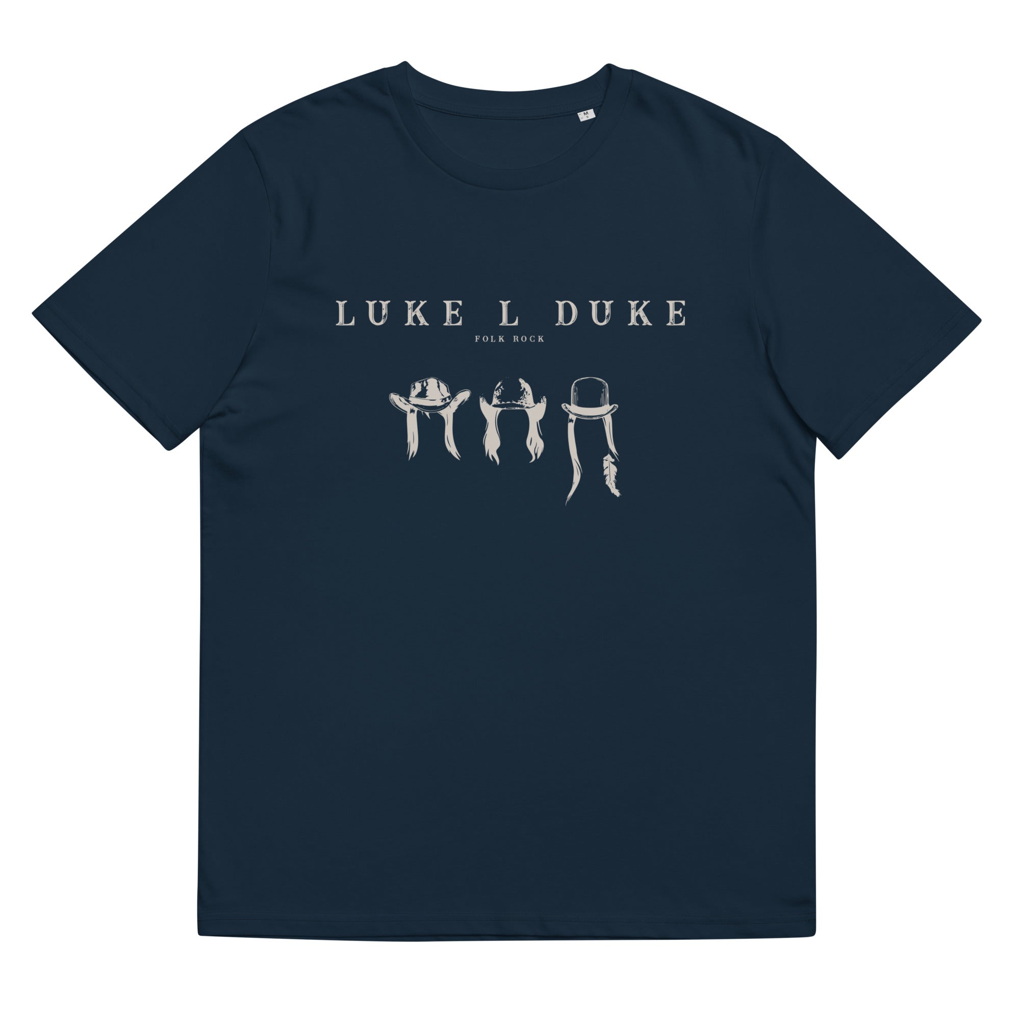 Luke L Duke - Tête - T-shirt unisexe en coton biologique