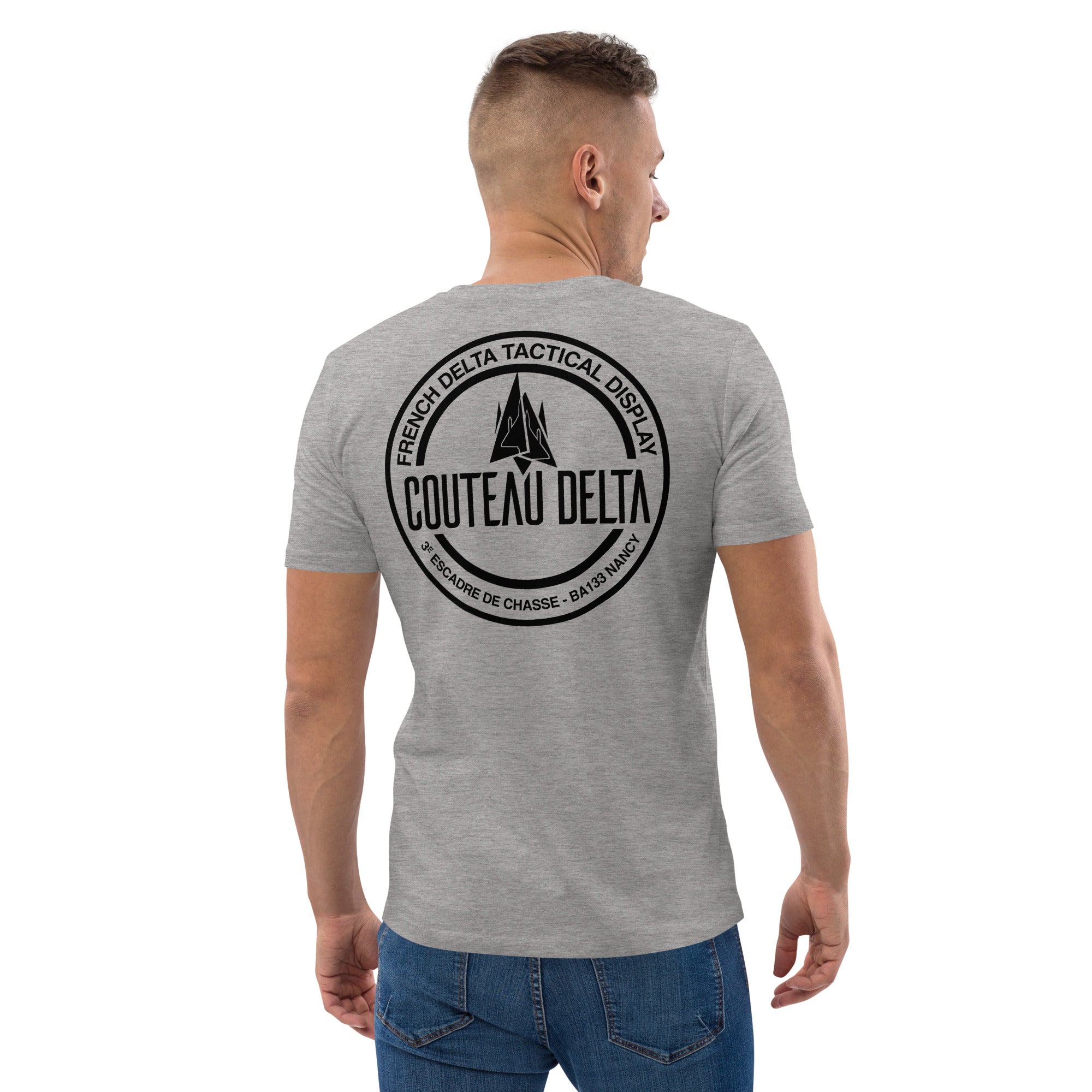 Couteau Delta - T-shirt unisexe en coton biologique - Coeur et Dos