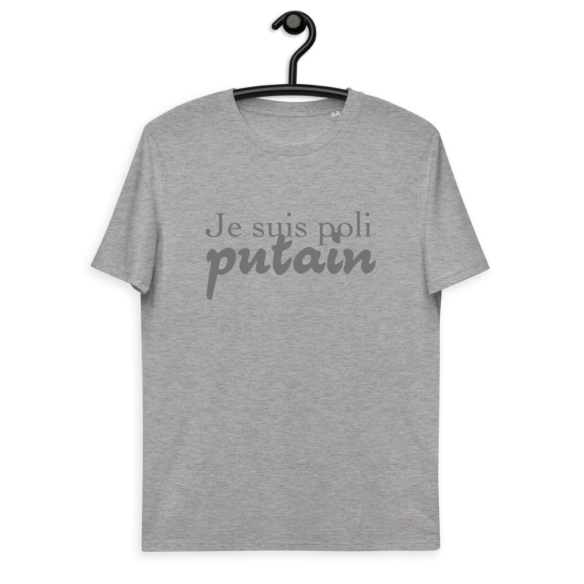 Je suis poli - T-shirt unisexe en coton biologique
